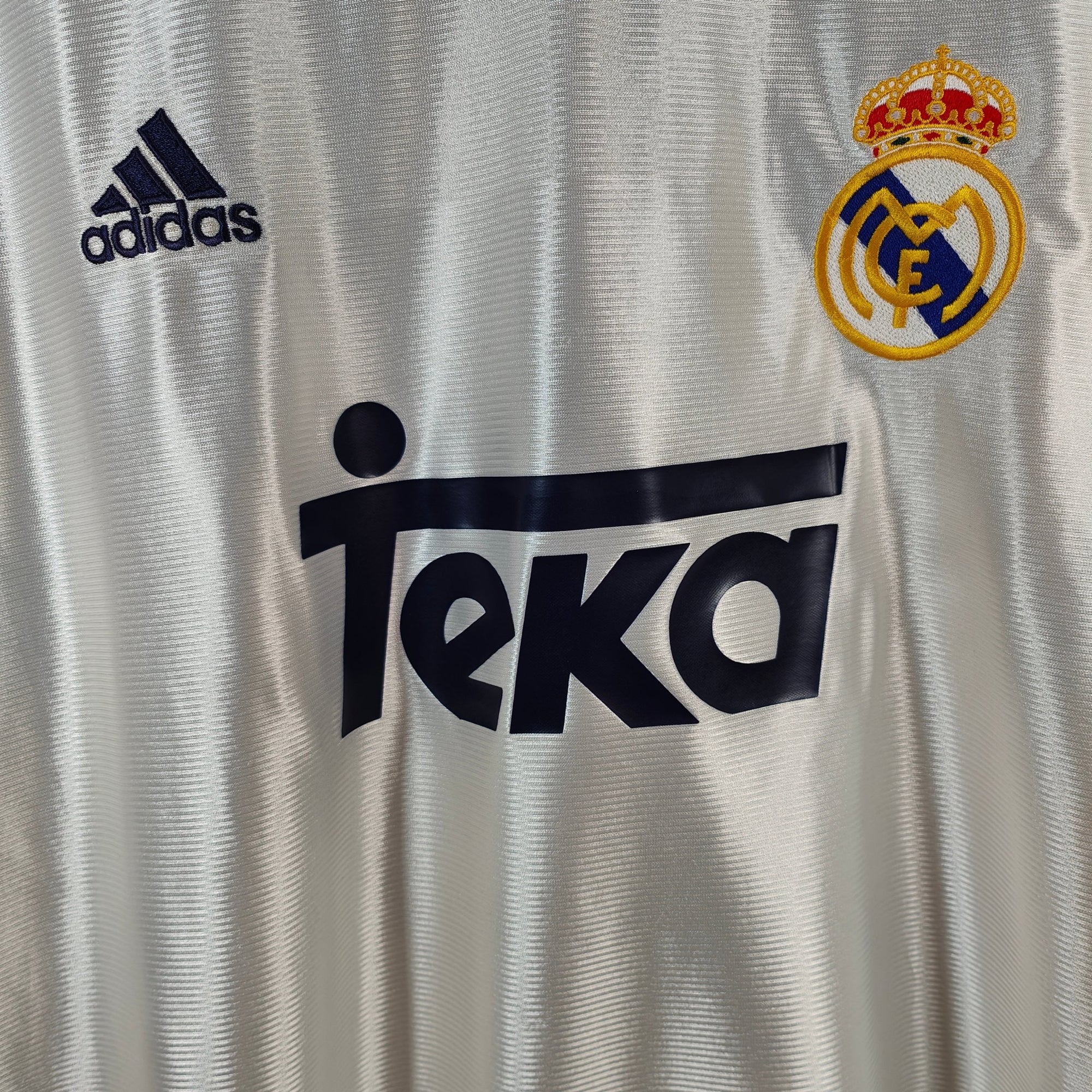 1998 - 00 Real Madrid Home Shirt Anelka 19 - 8.5/10 - (XL) - Eternal Pitch
