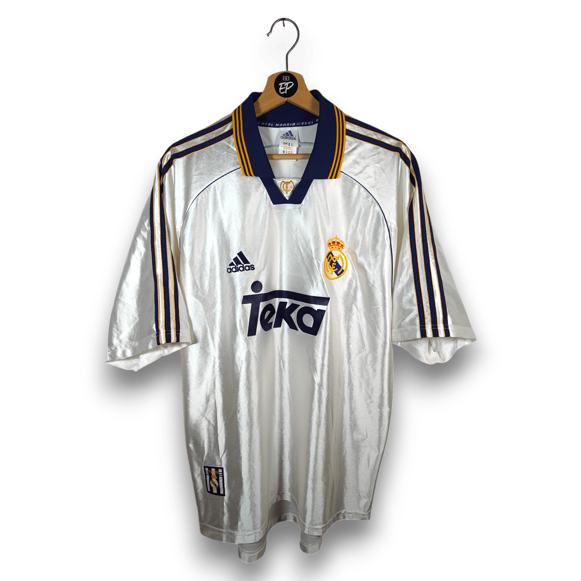 1998 - 00 Real Madrid Home Shirt Guti 14 - 9/10 - (L) - Eternal Pitch