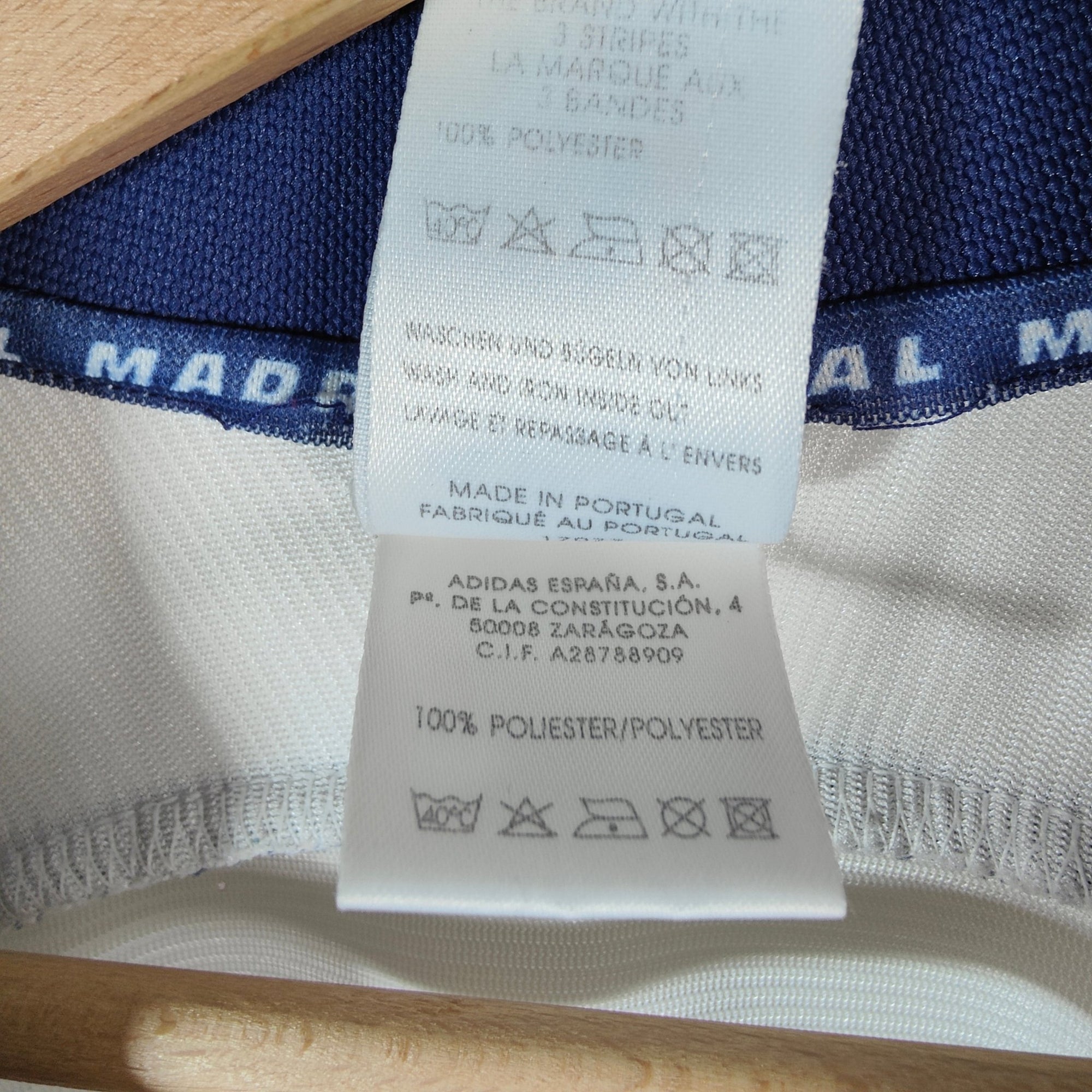 1998 - 00 Real Madrid Home Shirt Roberto Carlos 3 - 8/10 - (M) - Eternal Pitch