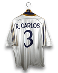 1998 - 00 Real Madrid Home Shirt Roberto Carlos 3 - 8.5/10 - (L) - Eternal Pitch
