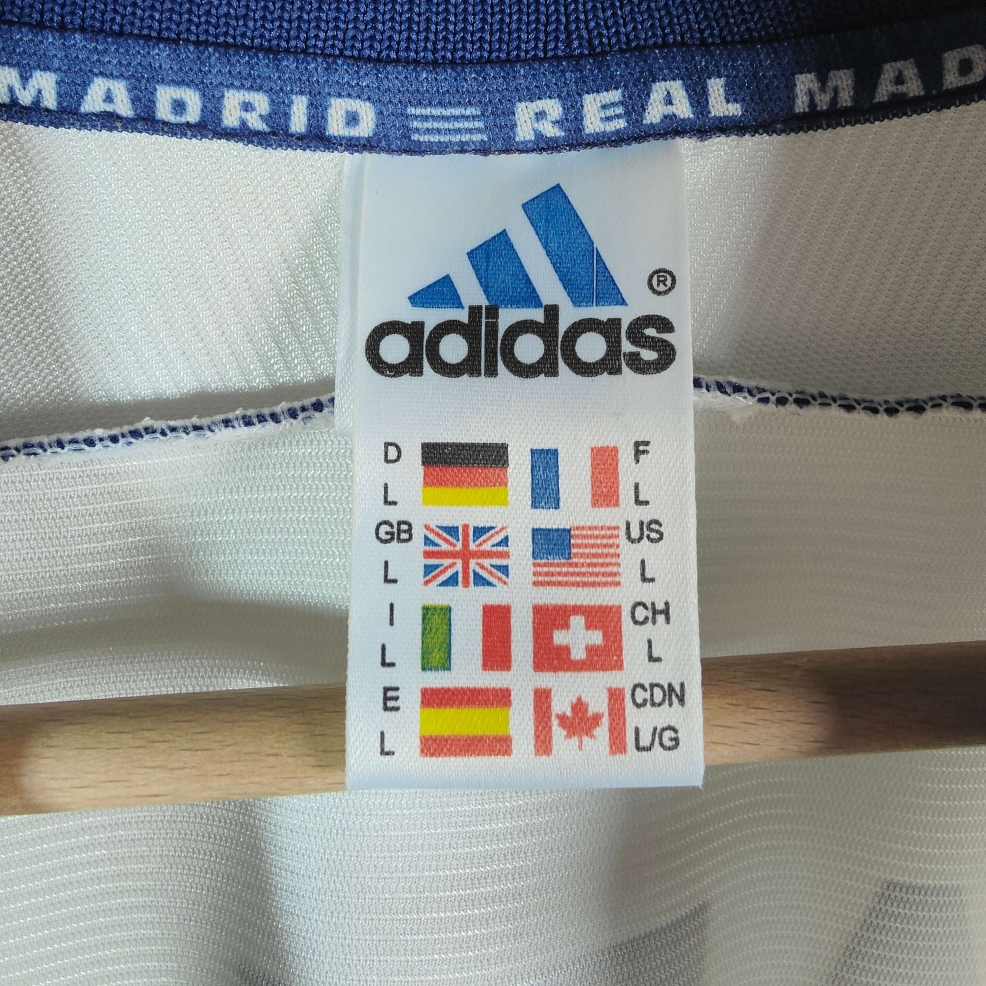 1998 - 00 Real Madrid Home Shirt Roberto Carlos 3 - 8.5/10 - (L) - Eternal Pitch