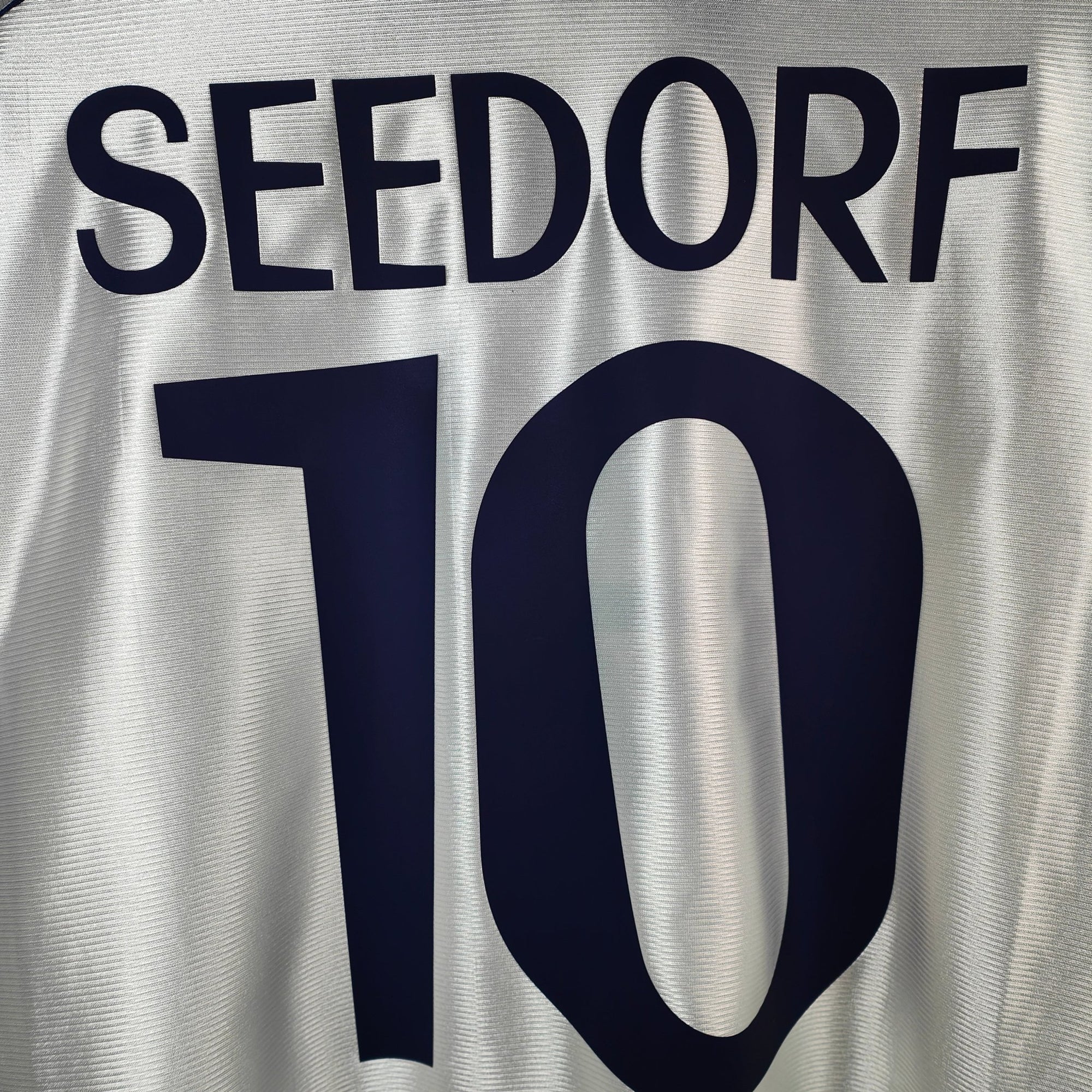 1998 - 00 Real Madrid Home Shirt Seedorf 10 - 9.5/10 - (XL) - Eternal Pitch
