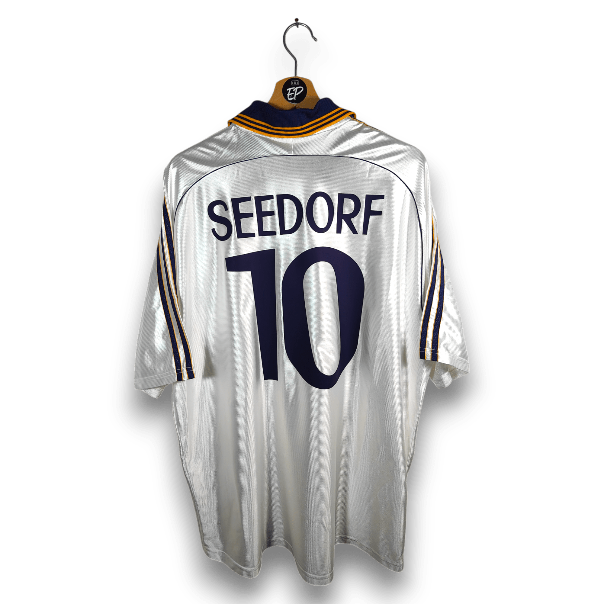 1998 - 00 Real Madrid Home Shirt Seedorf 10 - 9.5/10 - (XL) - Eternal Pitch