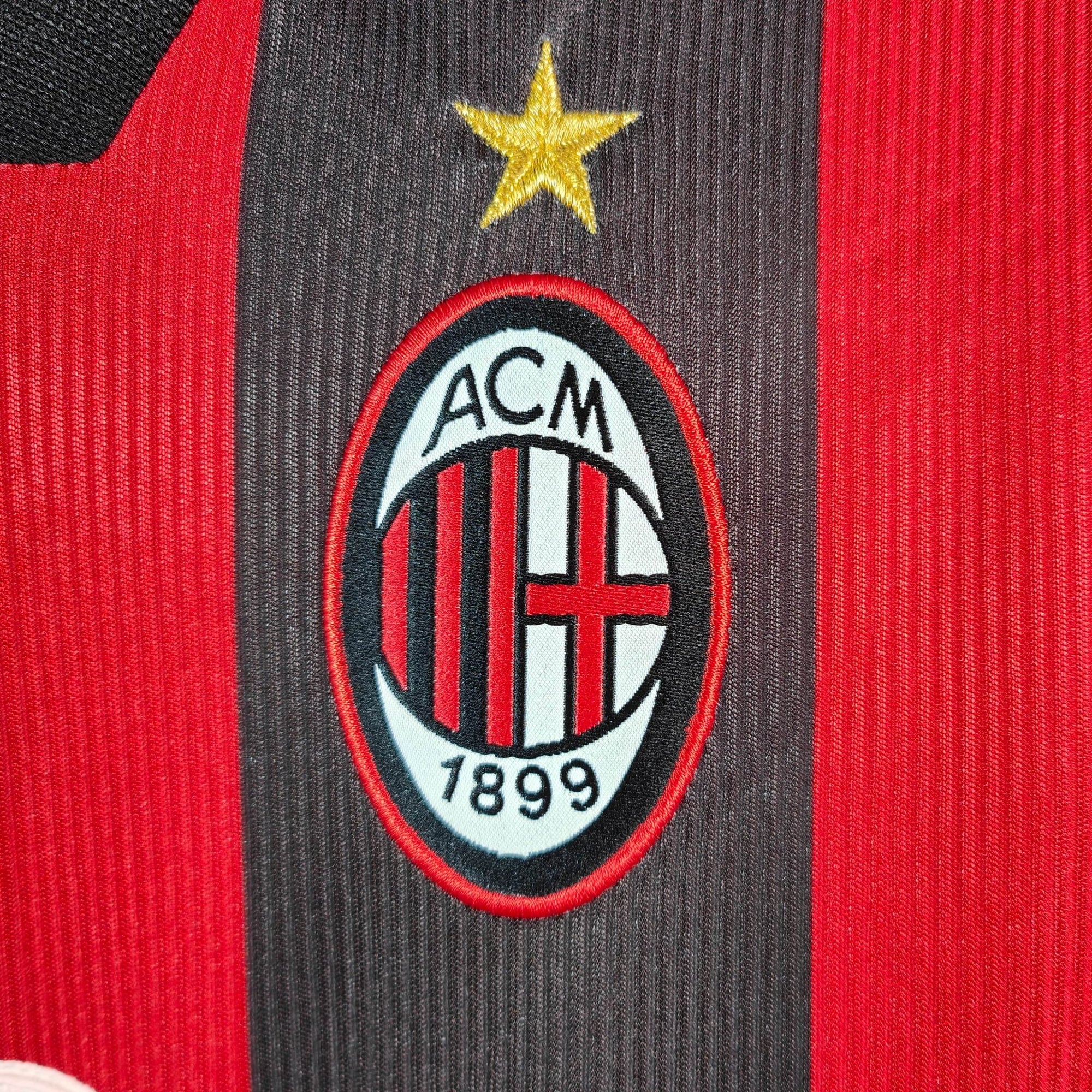 1998 - 99 AC Milan Home Shirt Boban 10 - 9/10 - (XL) - Eternal Pitch