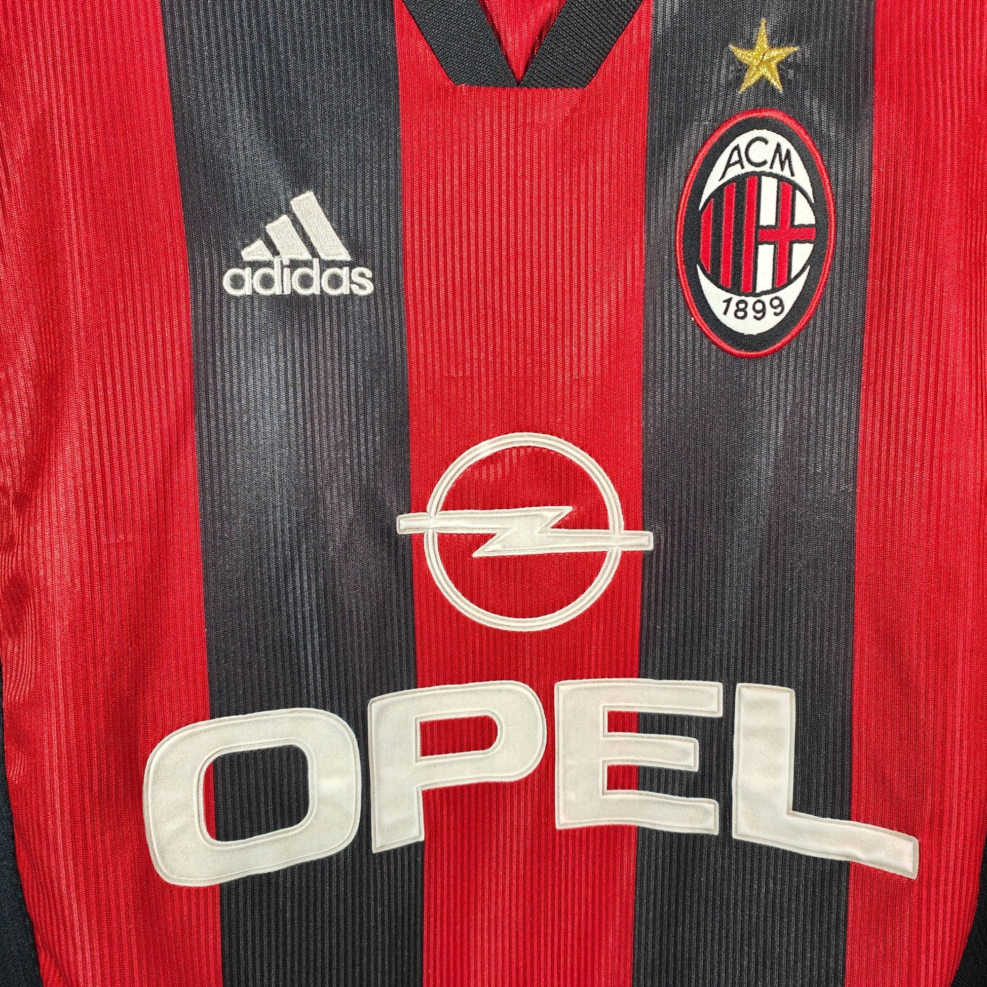 1998 - 99 AC Milan Home Shirt Maldini 3 - 7.5/10 - (XL) - Eternal Pitch