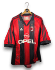 1998 - 99 AC Milan Home Shirt Maldini 3 - 7.5/10 - (XL) - Eternal Pitch