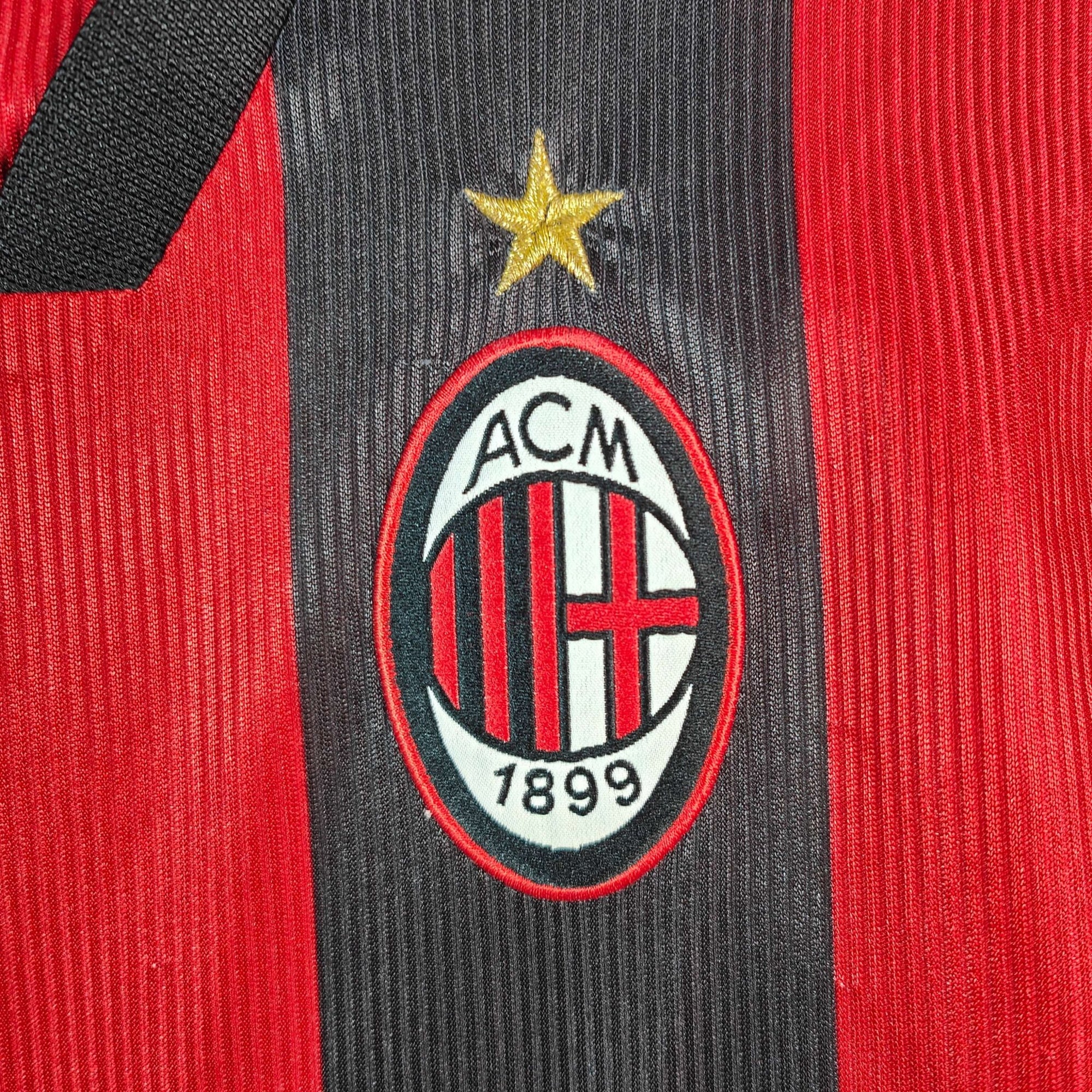 1998 - 99 AC Milan Home Shirt Maldini 3 - 7.5/10 - (XL) - Eternal Pitch