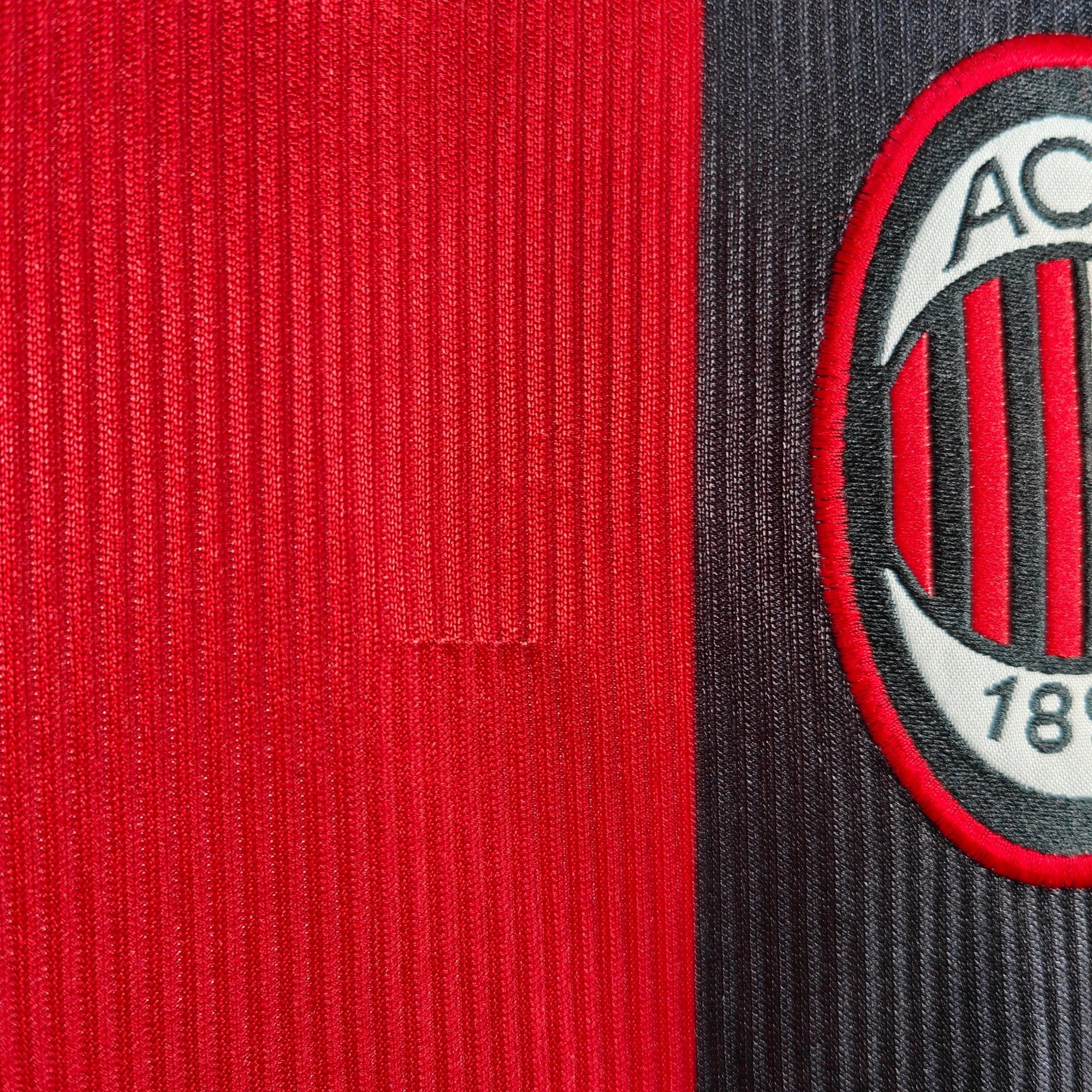 1998 - 99 AC Milan Home Shirt Maldini 3 - 8/10 - (M) - Eternal Pitch
