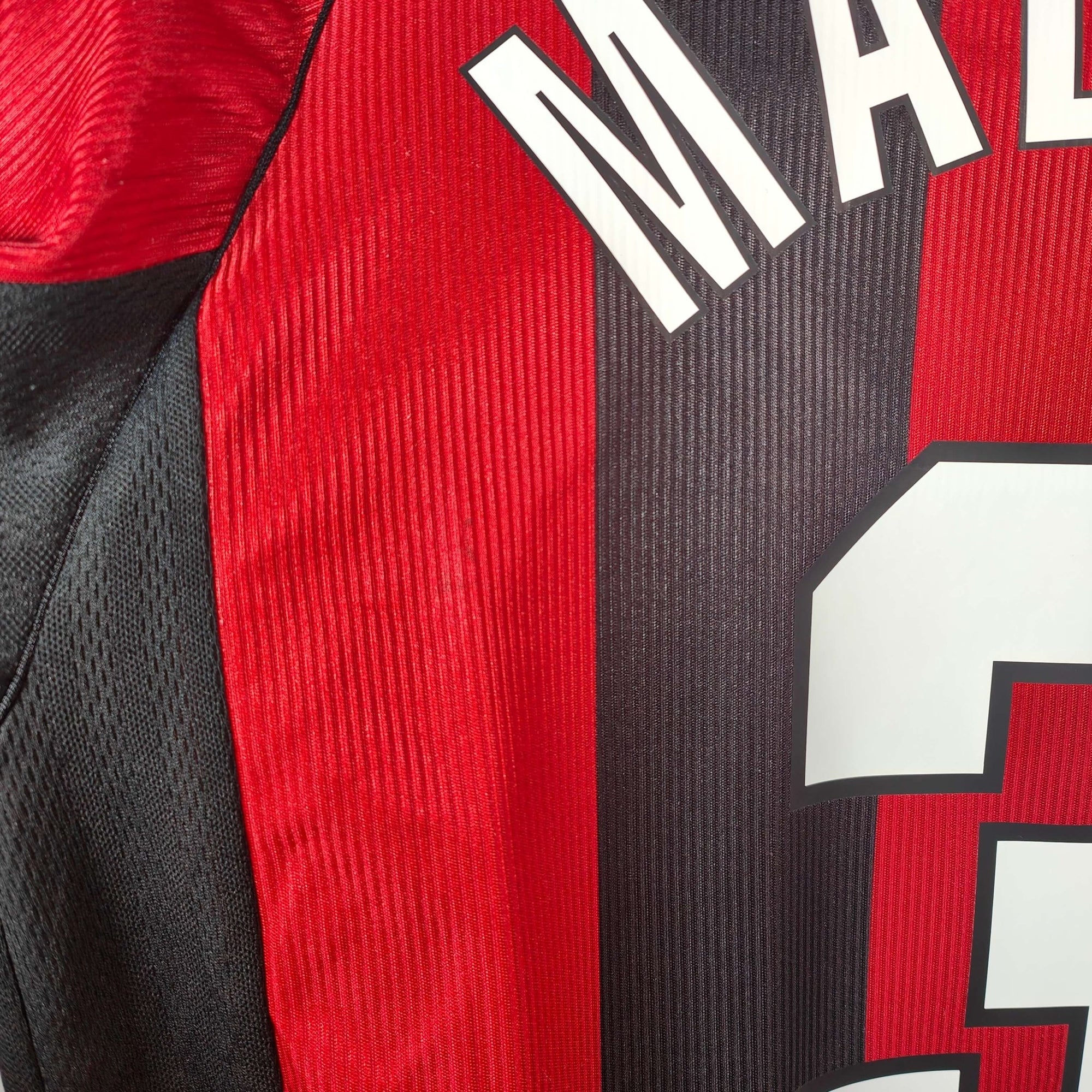1998 - 99 AC Milan Home Shirt Maldini 3 - 8.5/10 - (S) - Eternal Pitch