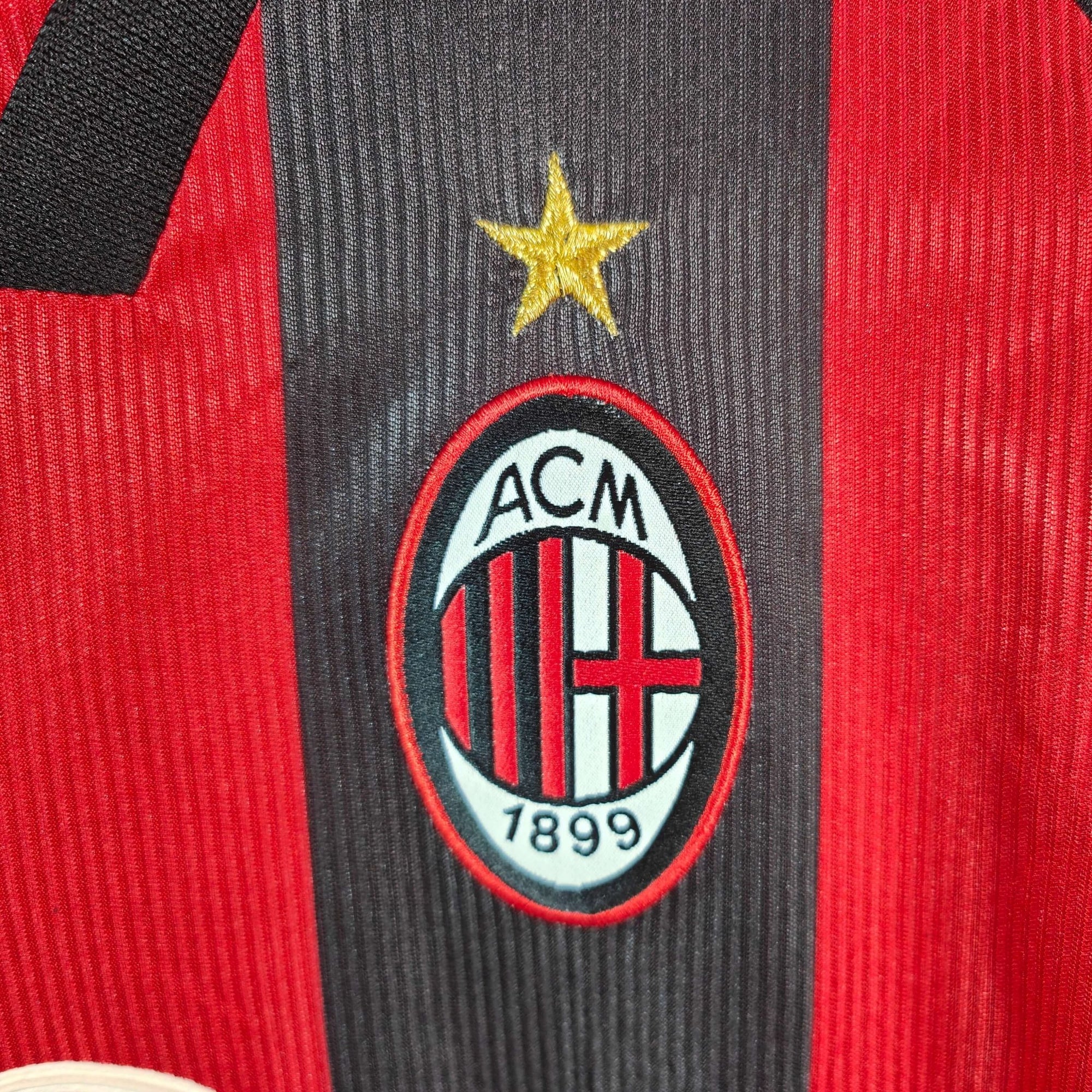 1998 - 99 AC Milan Home Shirt Maldini 3 - 8.5/10 - (S) - Eternal Pitch