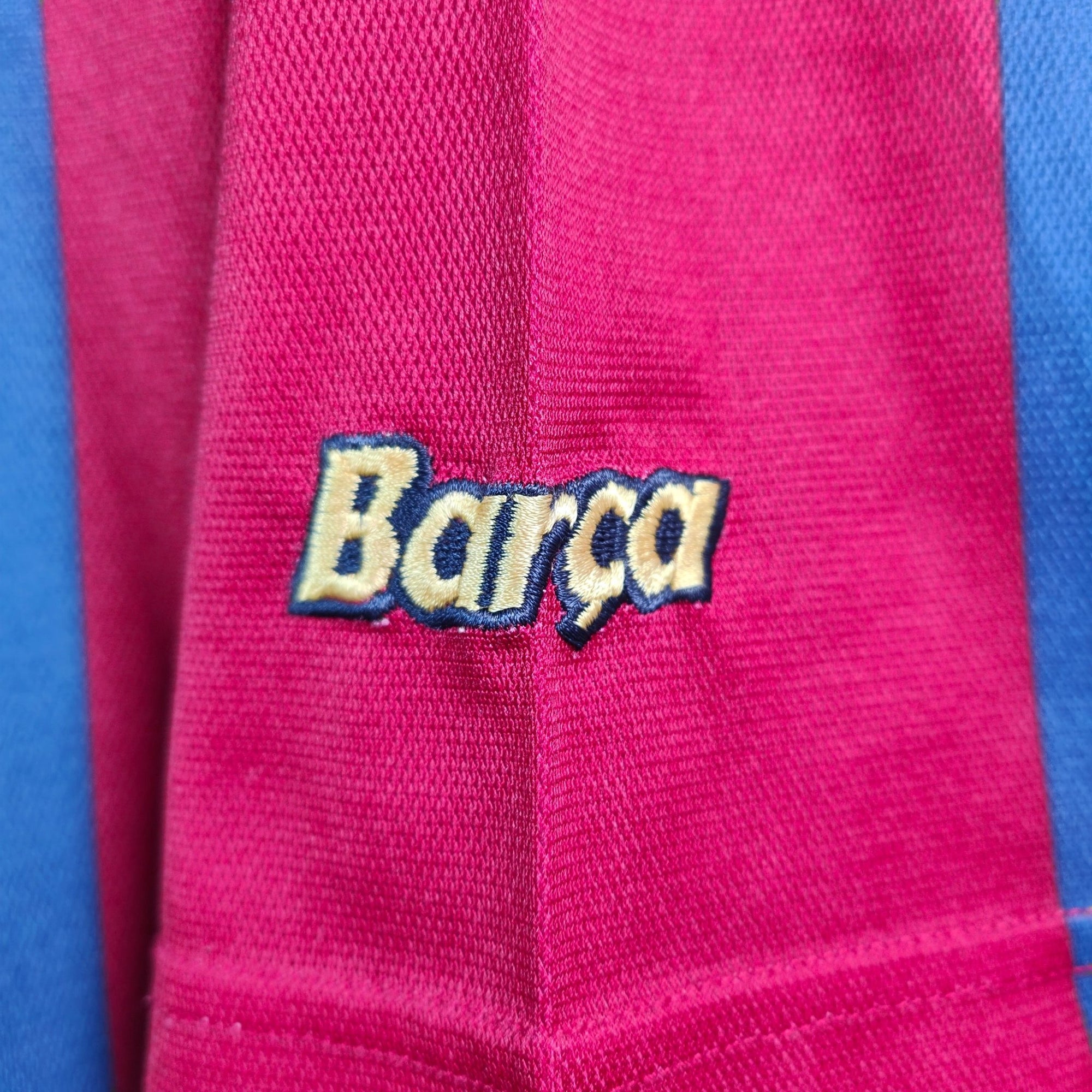 1998 - 99 FC Barcelona Home Shirt Rivaldo 11 - 9/10 - (M) - Eternal Pitch