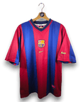 1998 - 99 FC Barcelona Home Shirt Rivaldo 11 - 9/10 - (M) - Eternal Pitch
