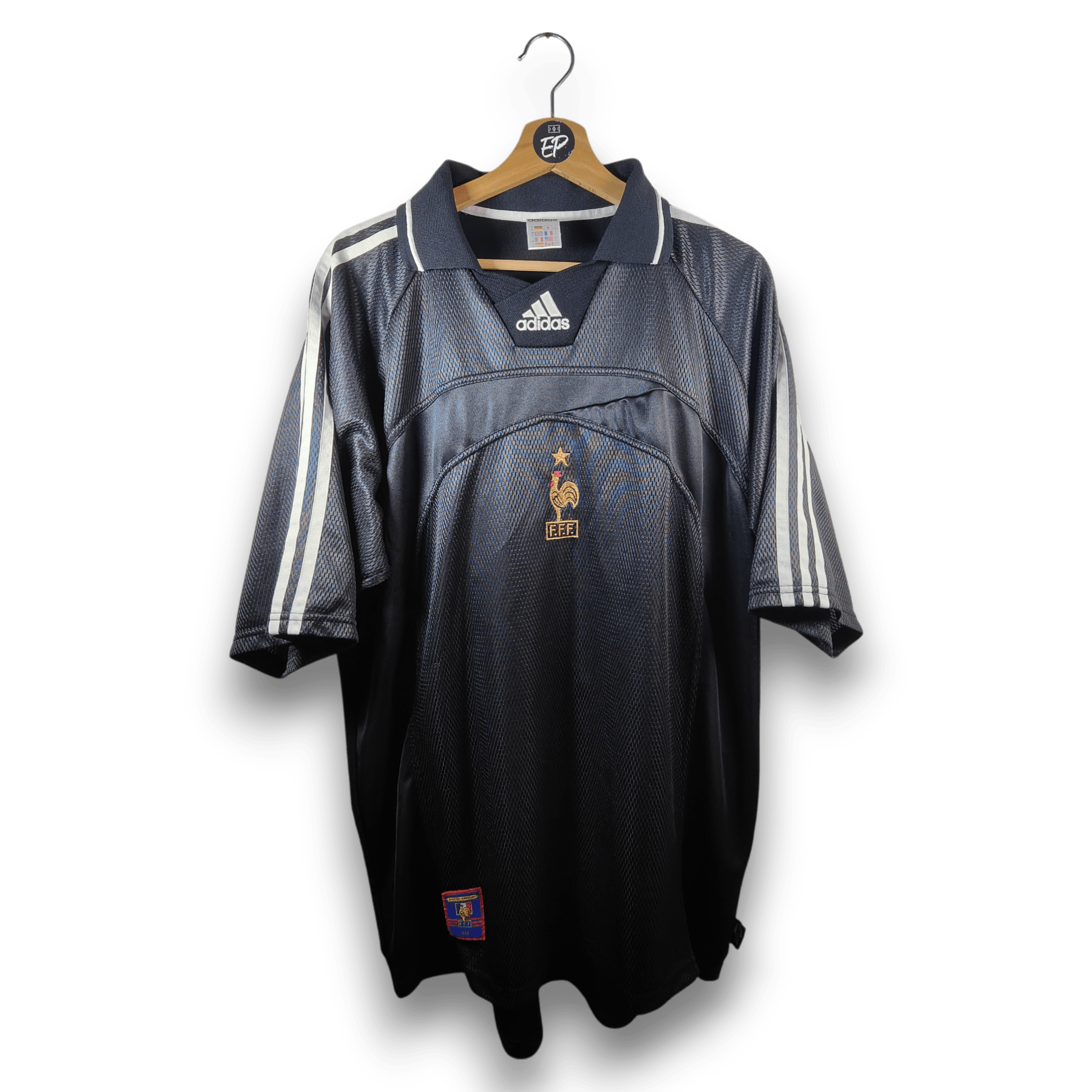 1998 - 99 France GK Shirt Barthez 16 - 9/10 - (XL) - Eternal Pitch