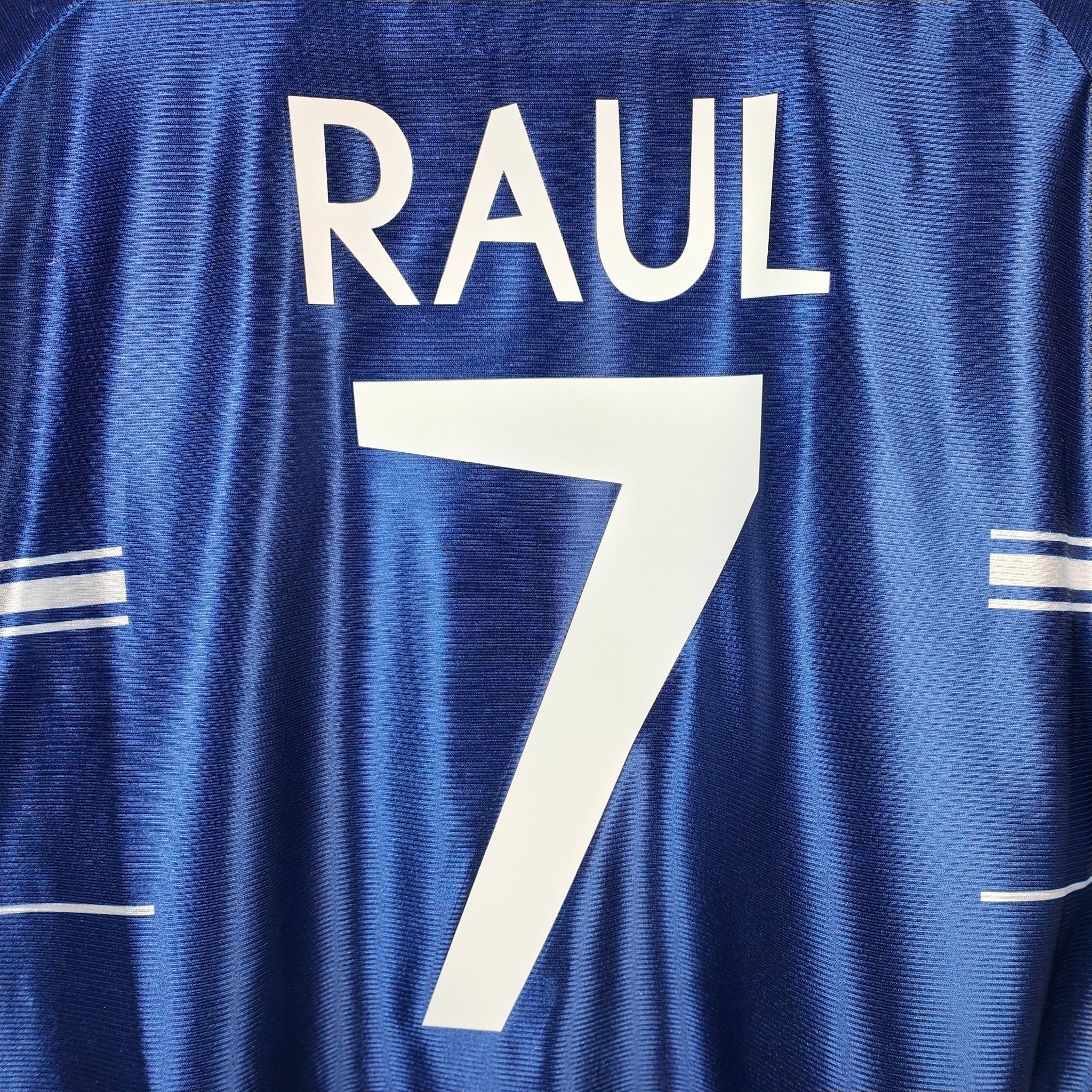 1998-99 Real Madrid Away Shirt Raul #7 - 8.5/10 - (XL) – – Eternal