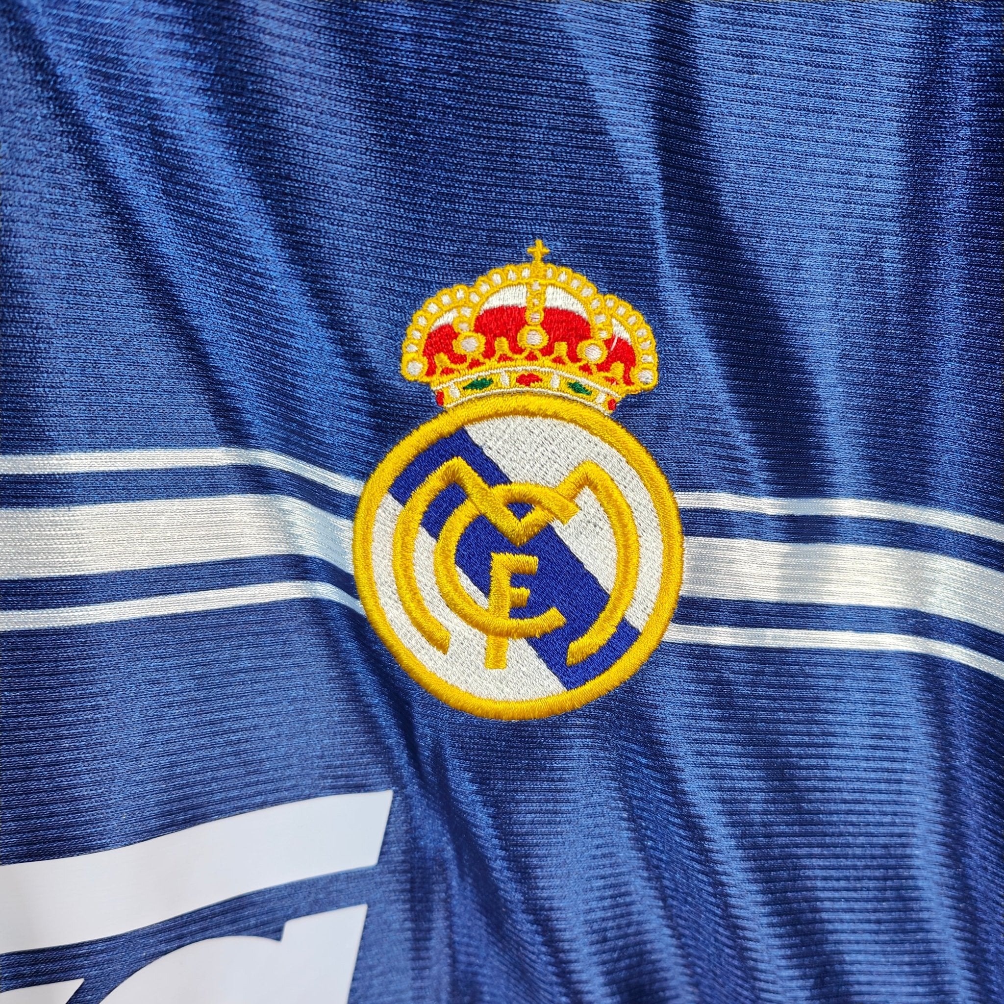 1998-99 Real Madrid Away Shirt Raul #7 - 8.5/10 - (XL) – – Eternal