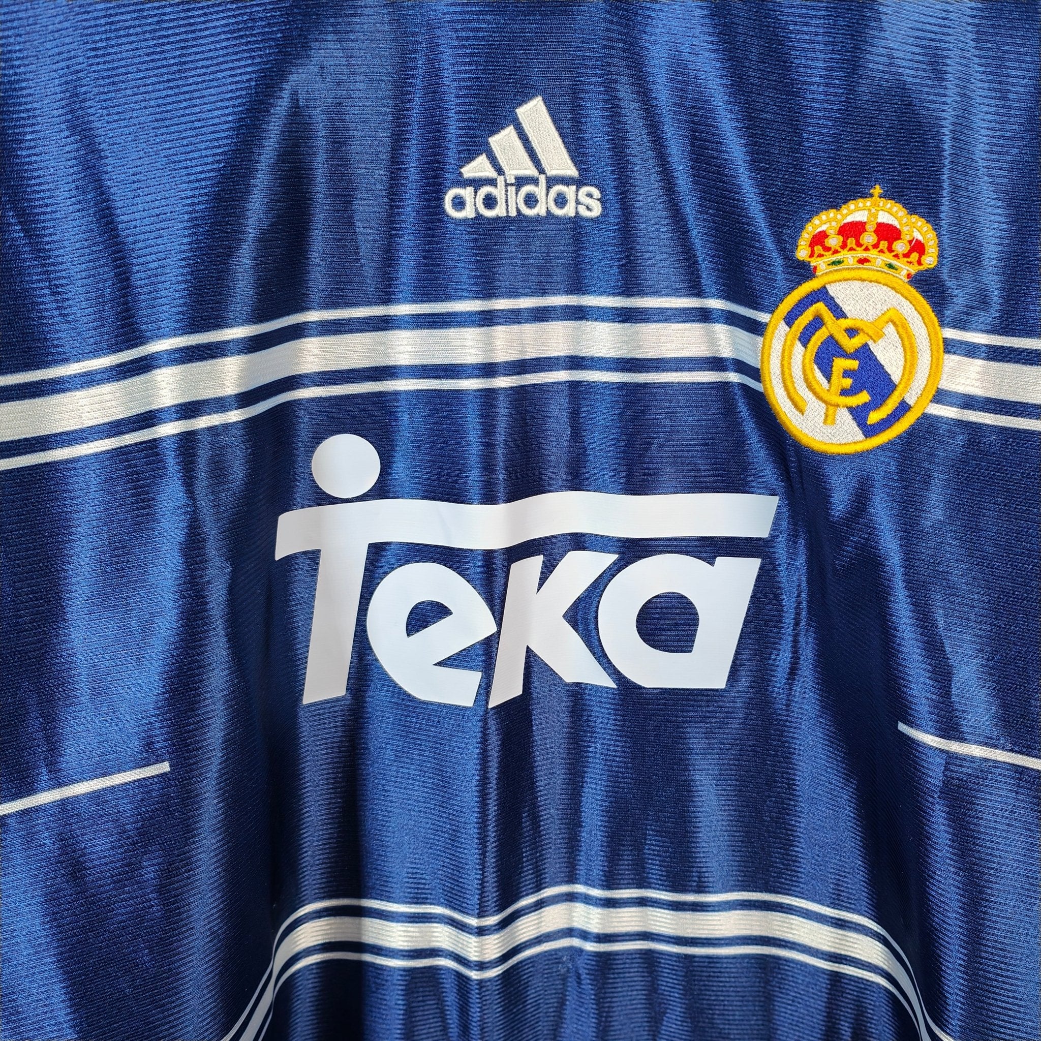 1998-99 Real Madrid Away Shirt Raul #7 - 8.5/10 - (XL) – – Eternal