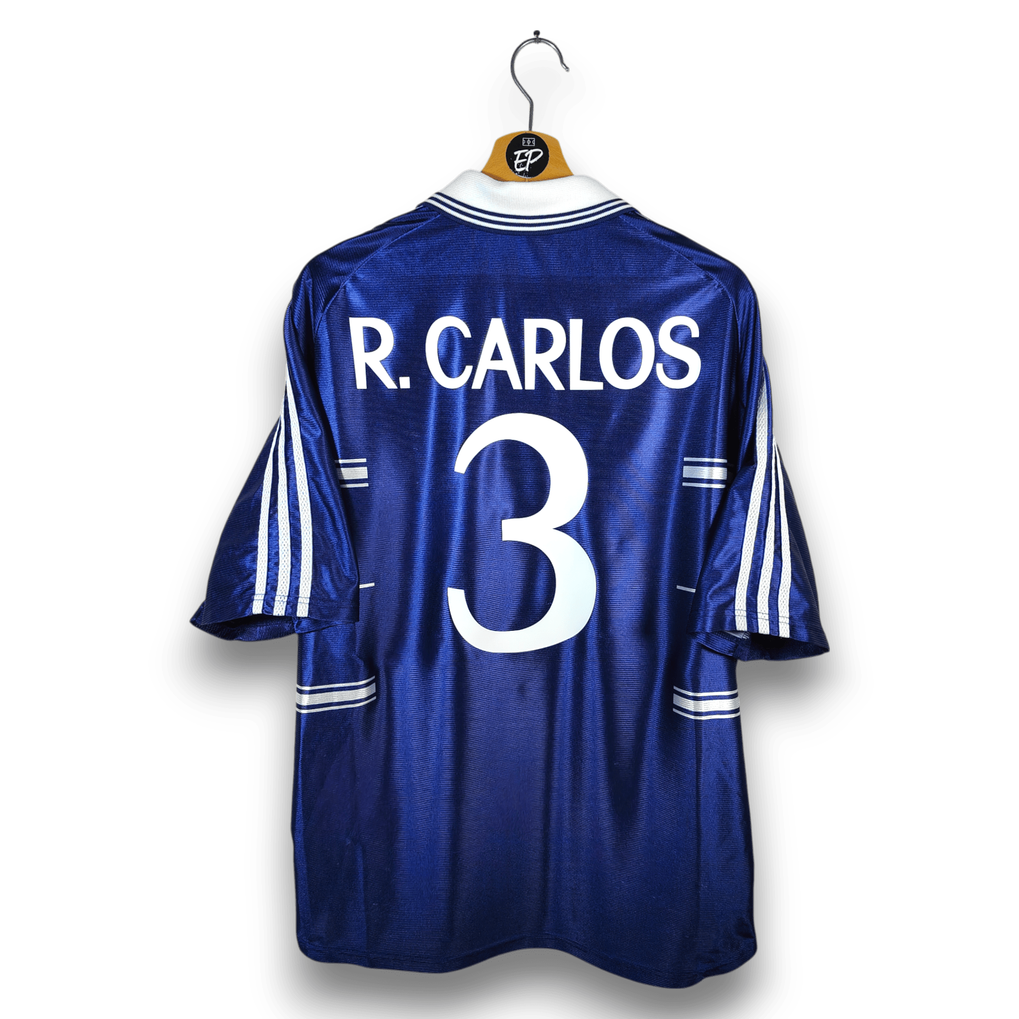 1998 - 99 Real Madrid Away Shirt Roberto Carlos 10 - 7.5/10 - (L) - Eternal Pitch