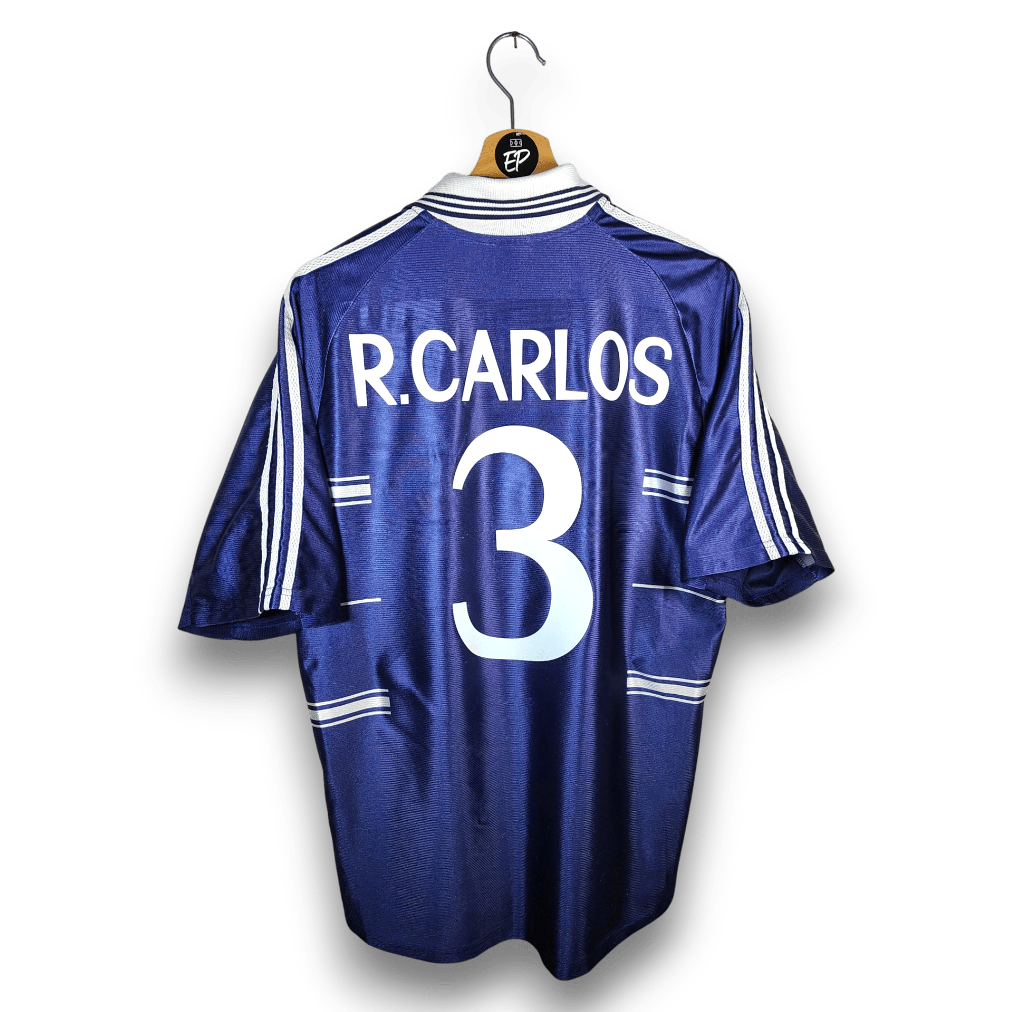 1998 - 99 Real Madrid Away Shirt Roberto Carlos 3 - 7/10 - (M) - Eternal Pitch