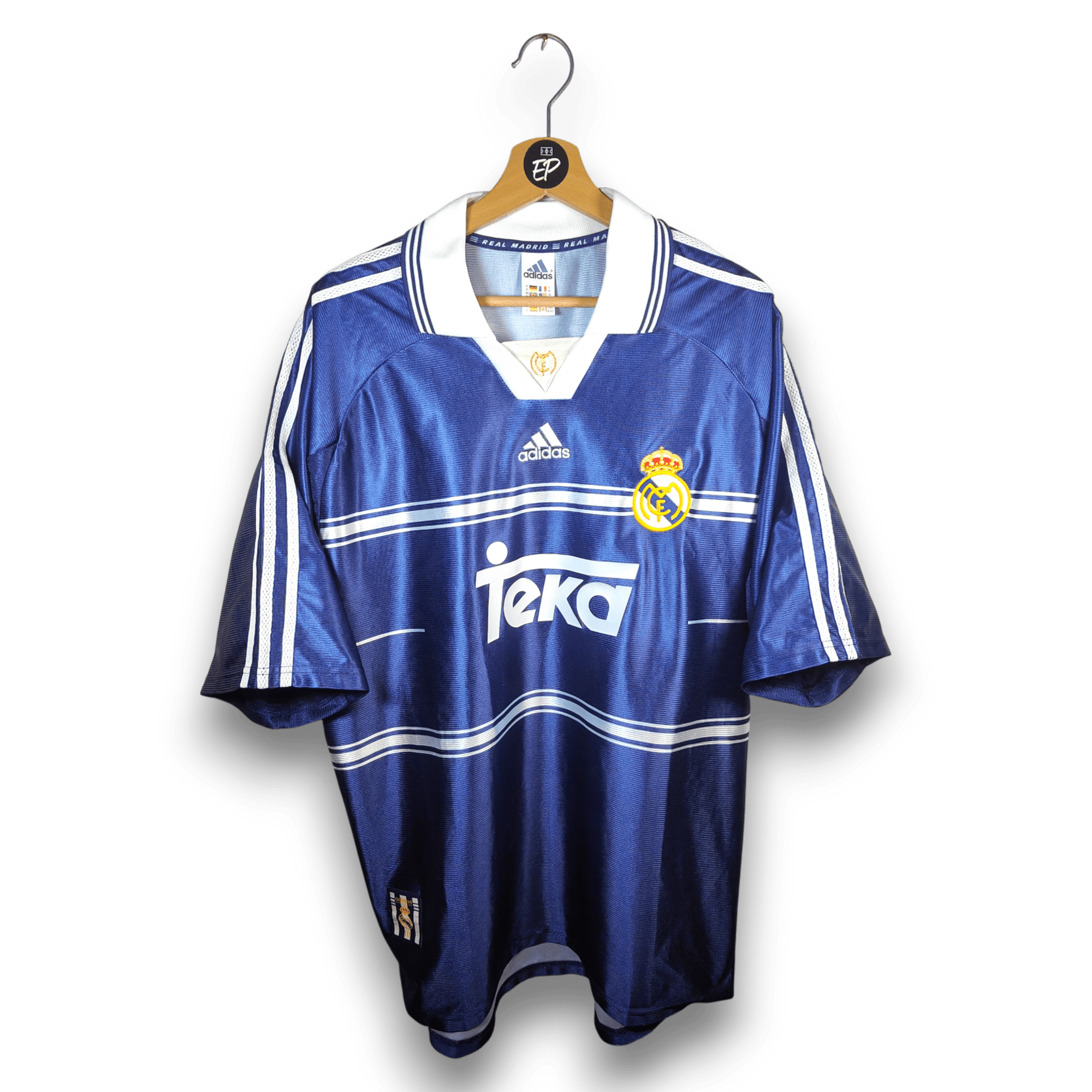 1998 - 99 Real Madrid Away Shirt Seedorf 10 - 9/10 - (XL) - Eternal Pitch