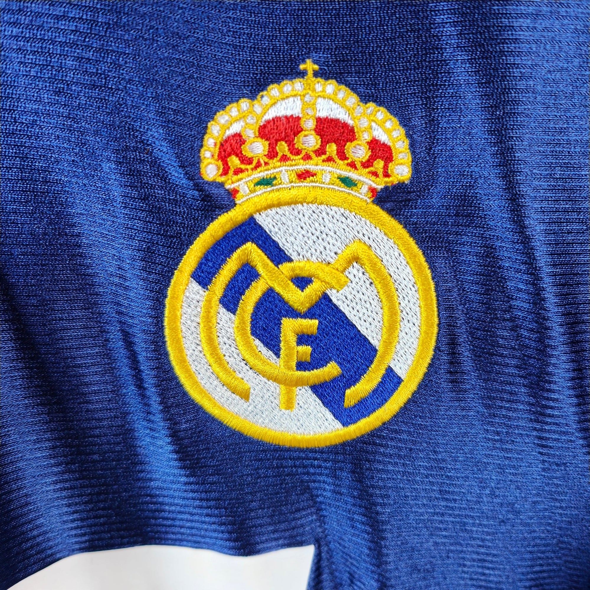 1998 - 99 Real Madrid Third Shirt Hierro 4 - 9/10 - (L) - Eternal Pitch