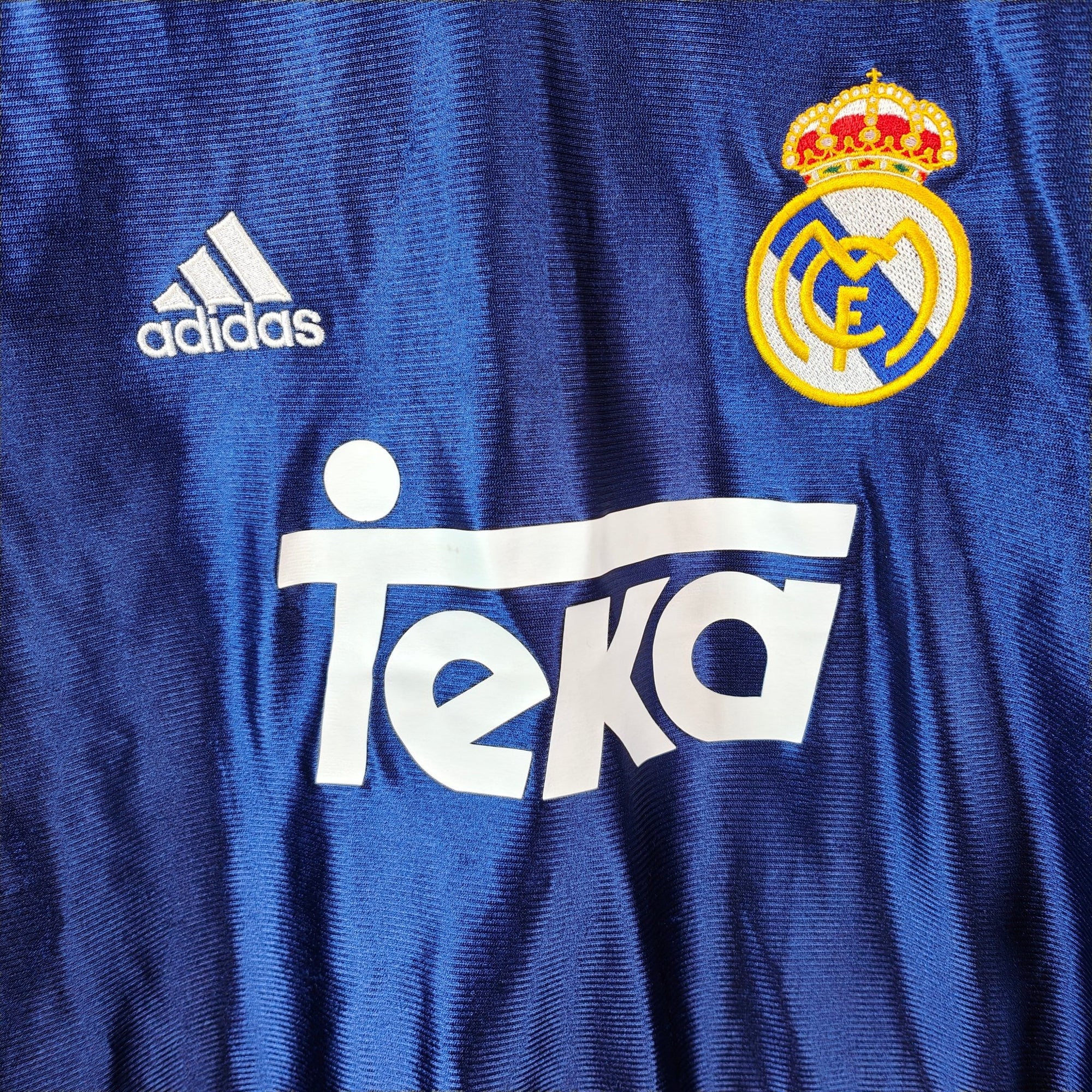 1998 - 99 Real Madrid Third Shirt Hierro 4 - 9/10 - (L) - Eternal Pitch