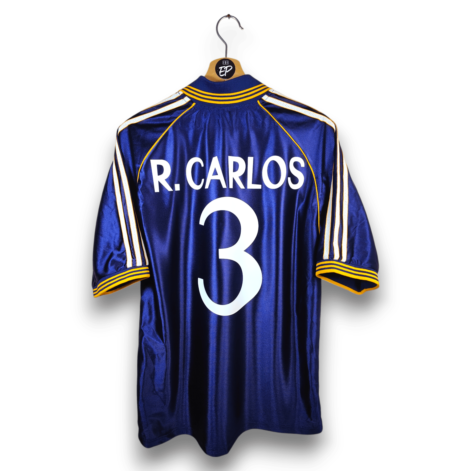 1998 - 99 Real Madrid Third Shirt Roberto Carlos 3 - 9.5/10 - (M) - Eternal Pitch