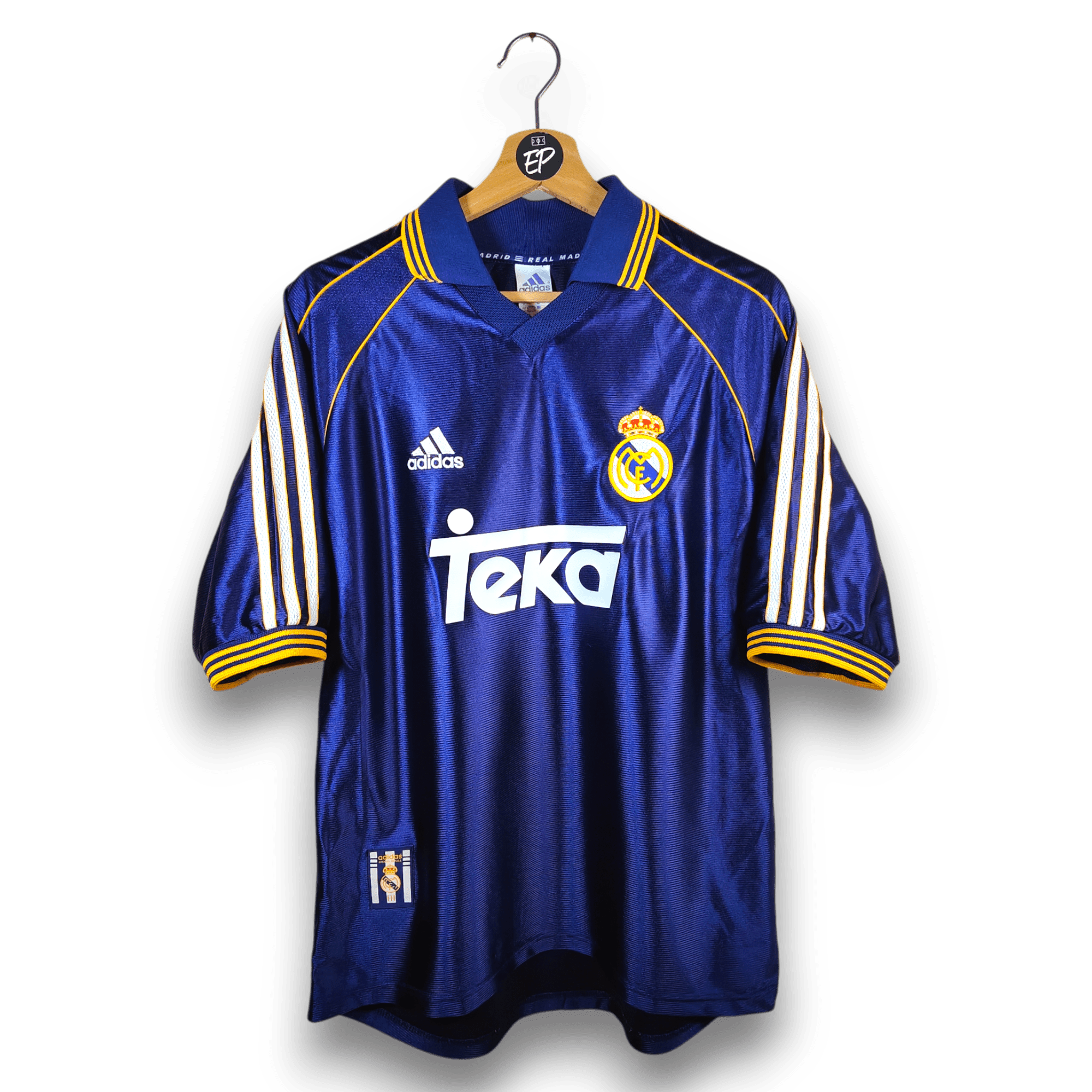 1998 - 99 Real Madrid Third Shirt Roberto Carlos 3 - 9.5/10 - (M) - Eternal Pitch