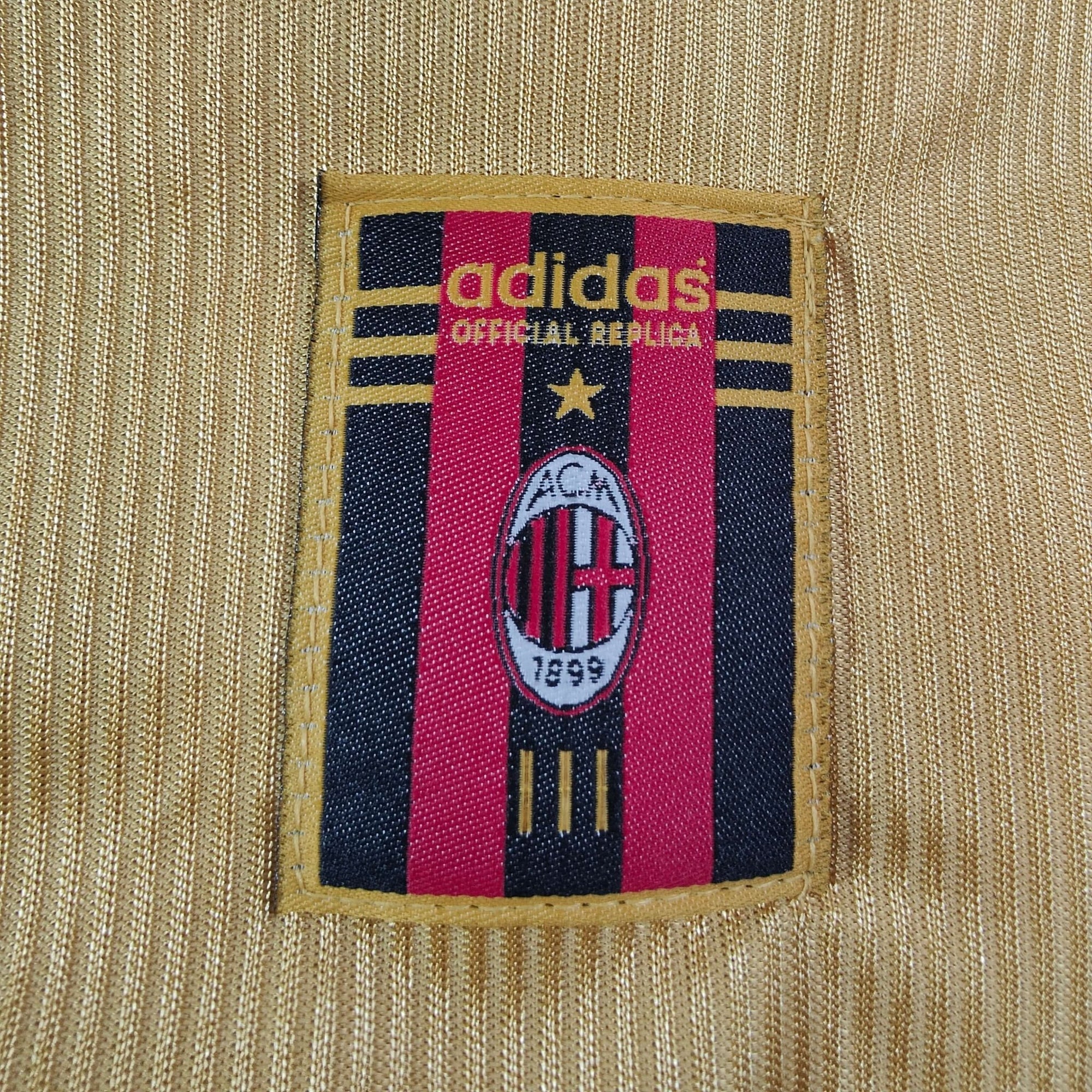 1999 - 00 AC Milan Fourth Shirt Maldini 3 - 9/10 - (L) - Eternal Pitch