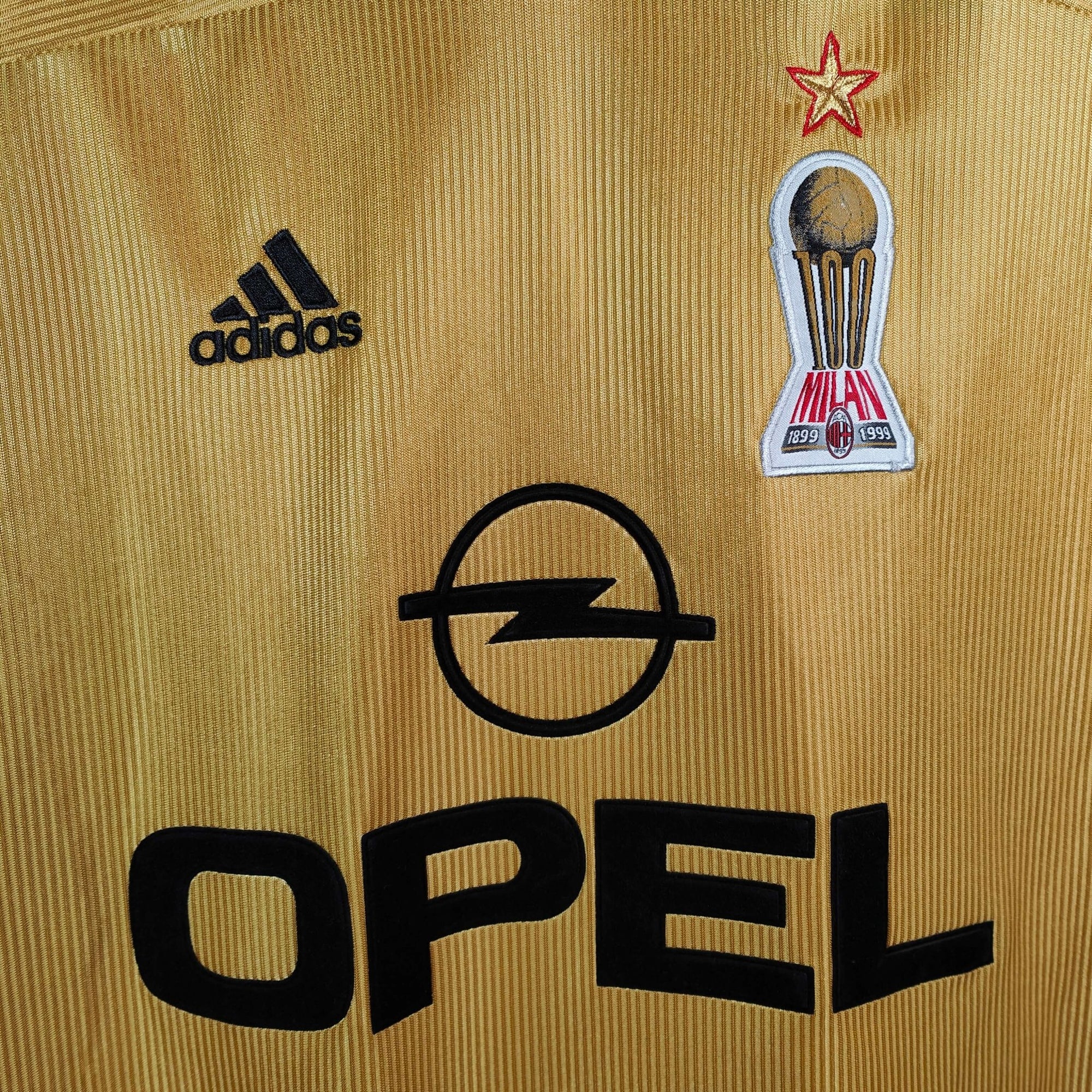 1999 - 00 AC Milan Fourth Shirt Maldini 3 - 9/10 - (L) - Eternal Pitch