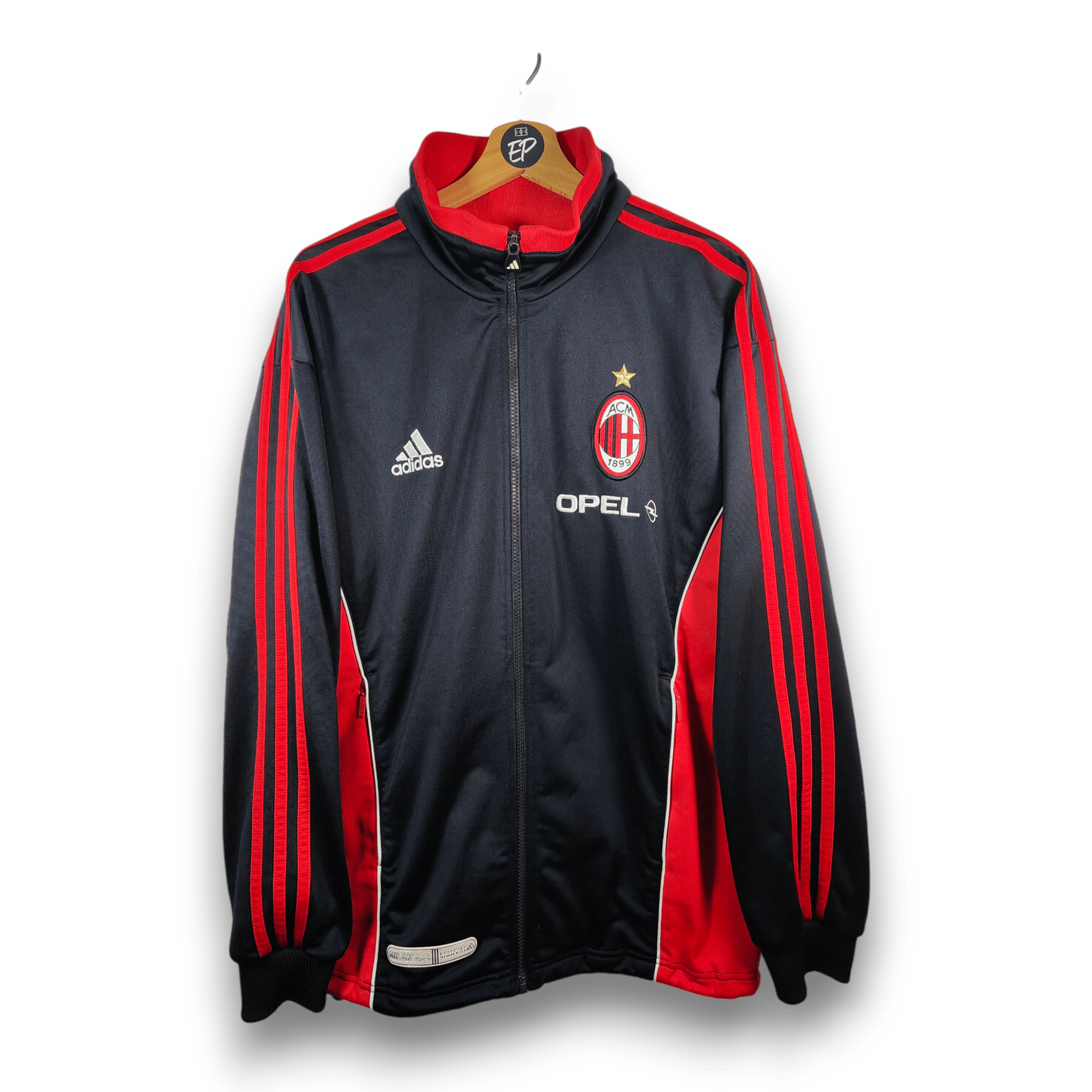 1999 - 00 AC Milan Tracksuit - 9/10 - (XL) - Eternal Pitch