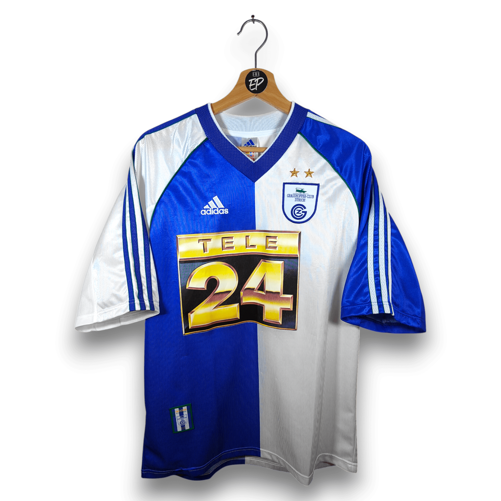 1999 - 00 Grasshopper Zurich Home Shirt Vogel 14 - 8/10 - (M) - Eternal Pitch