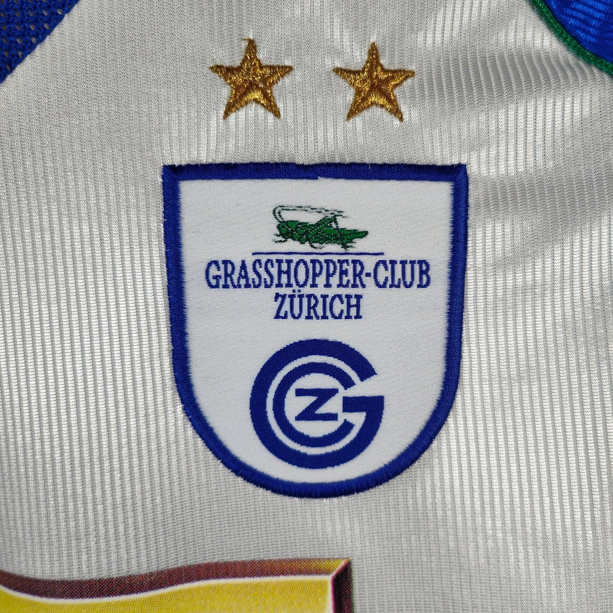 1999 - 00 Grasshopper Zurich Home Shirt Vogel 14 - 8/10 - (M) - Eternal Pitch