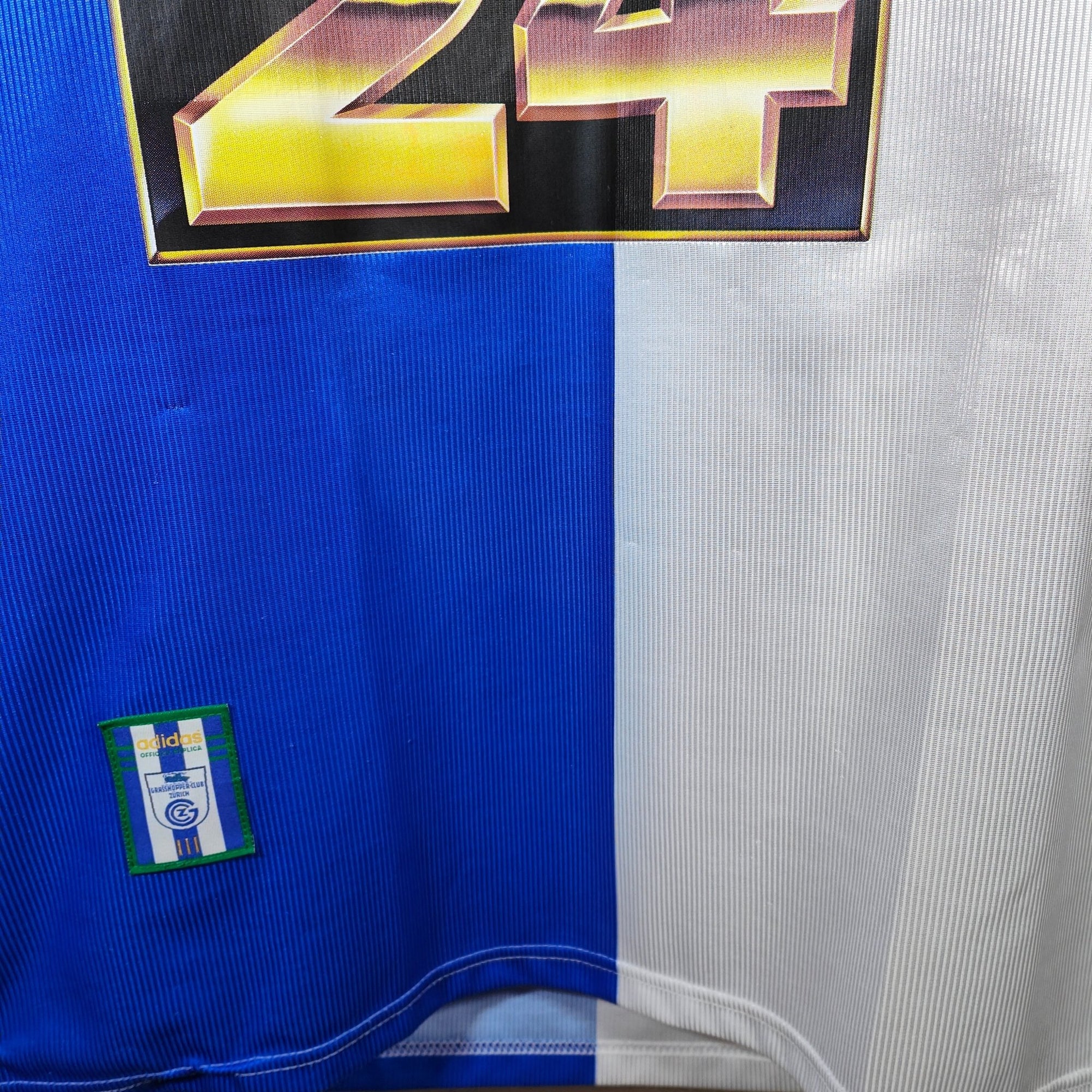 1999 - 00 Grasshopper Zurich Home Shirt Vogel 14 - 8/10 - (M) - Eternal Pitch