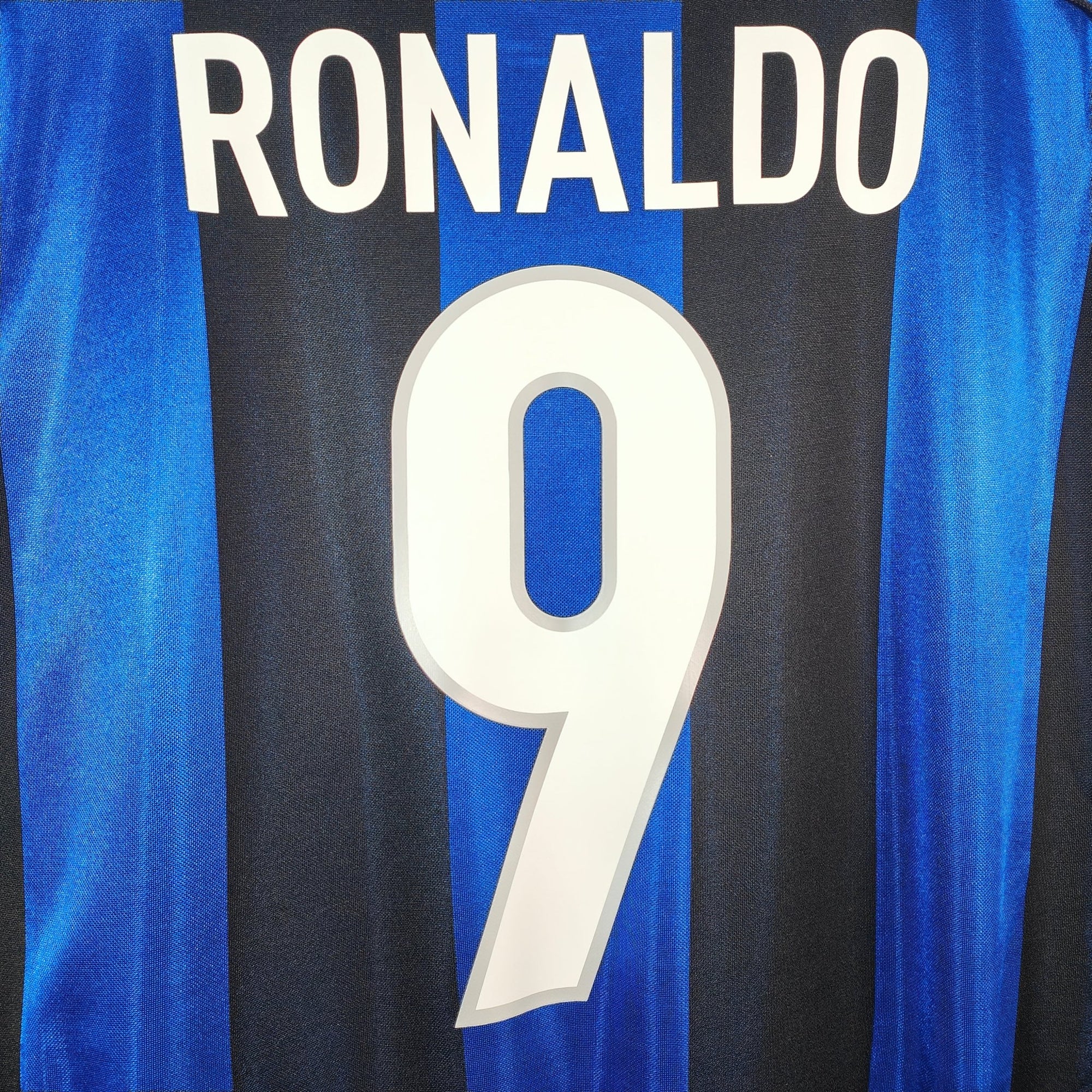 1999 - 00 Inter Milan Home Shirt Ronaldo 9 - 9.5/10 - (XL) - Eternal Pitch