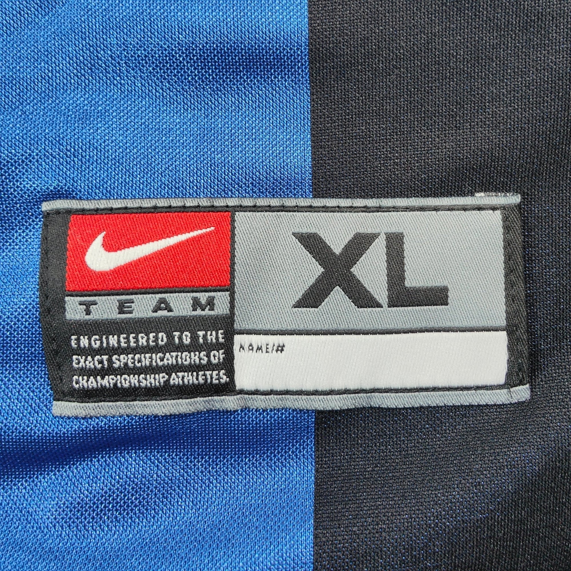 1999 - 00 Inter Milan Home Shirt Ronaldo 9 - 9.5/10 - (XL) - Eternal Pitch