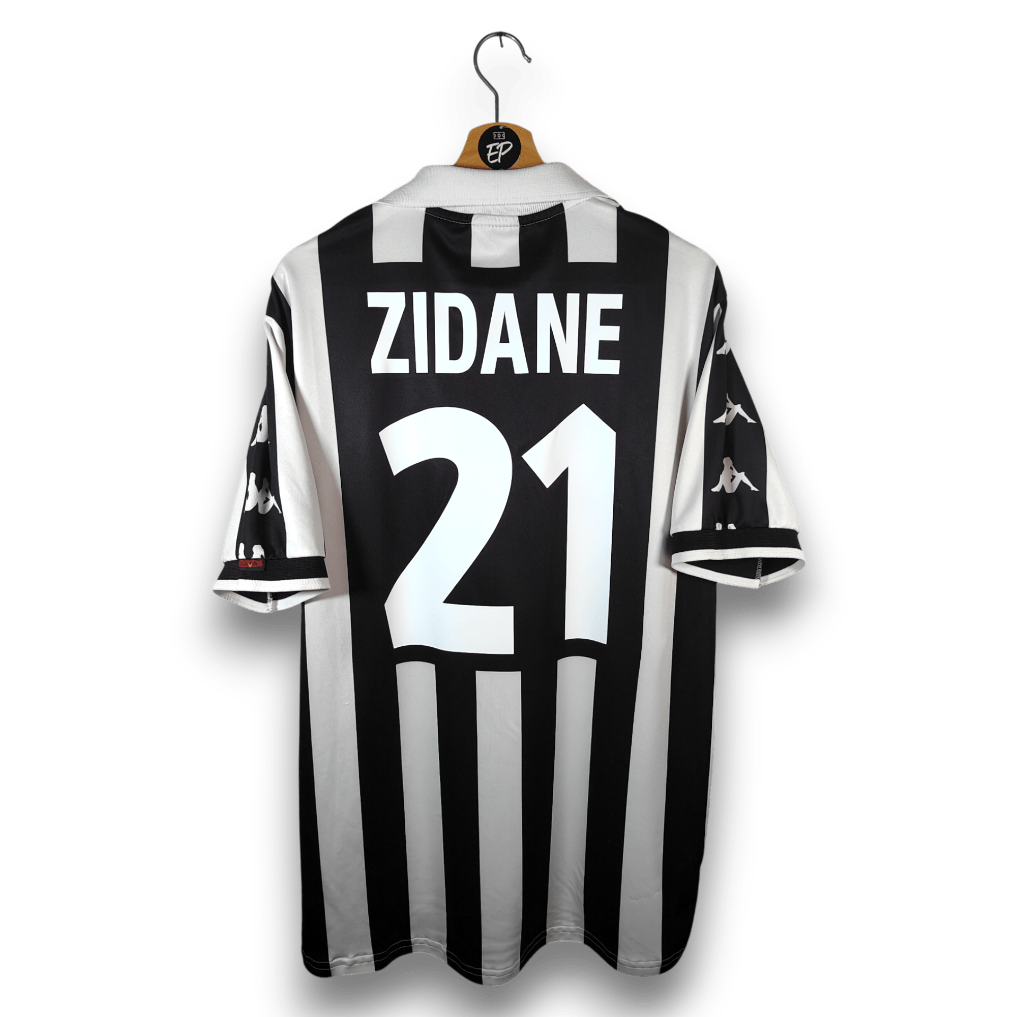 1999 - 00 Juventus Home Shirt Zidane 21 - 8.5/10 - (XL) - Eternal Pitch
