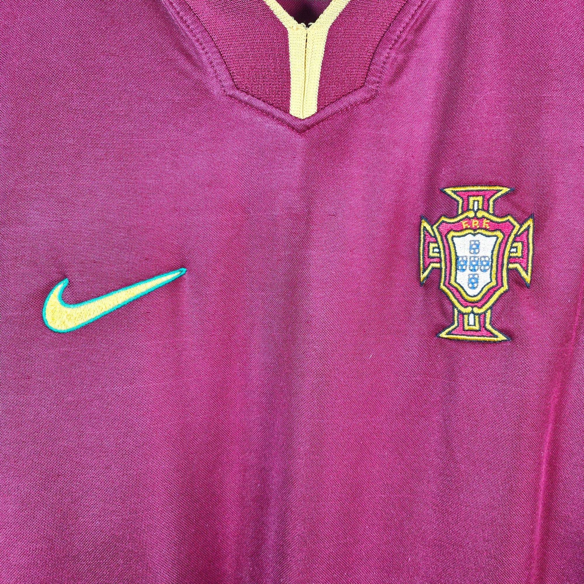 1999 - 00 Portugal Home Shirt - 7.5/10 - (L) - Eternal Pitch