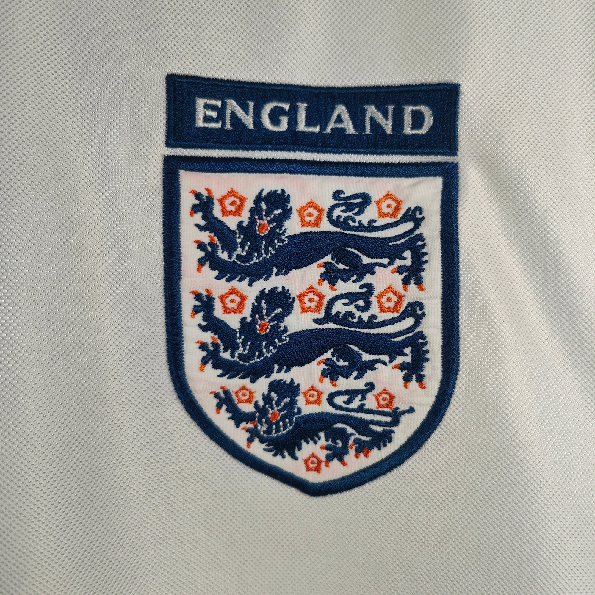 1999 - 01 England Home Shirt Beckham 7 - 9/10 - (L) - Eternal Pitch