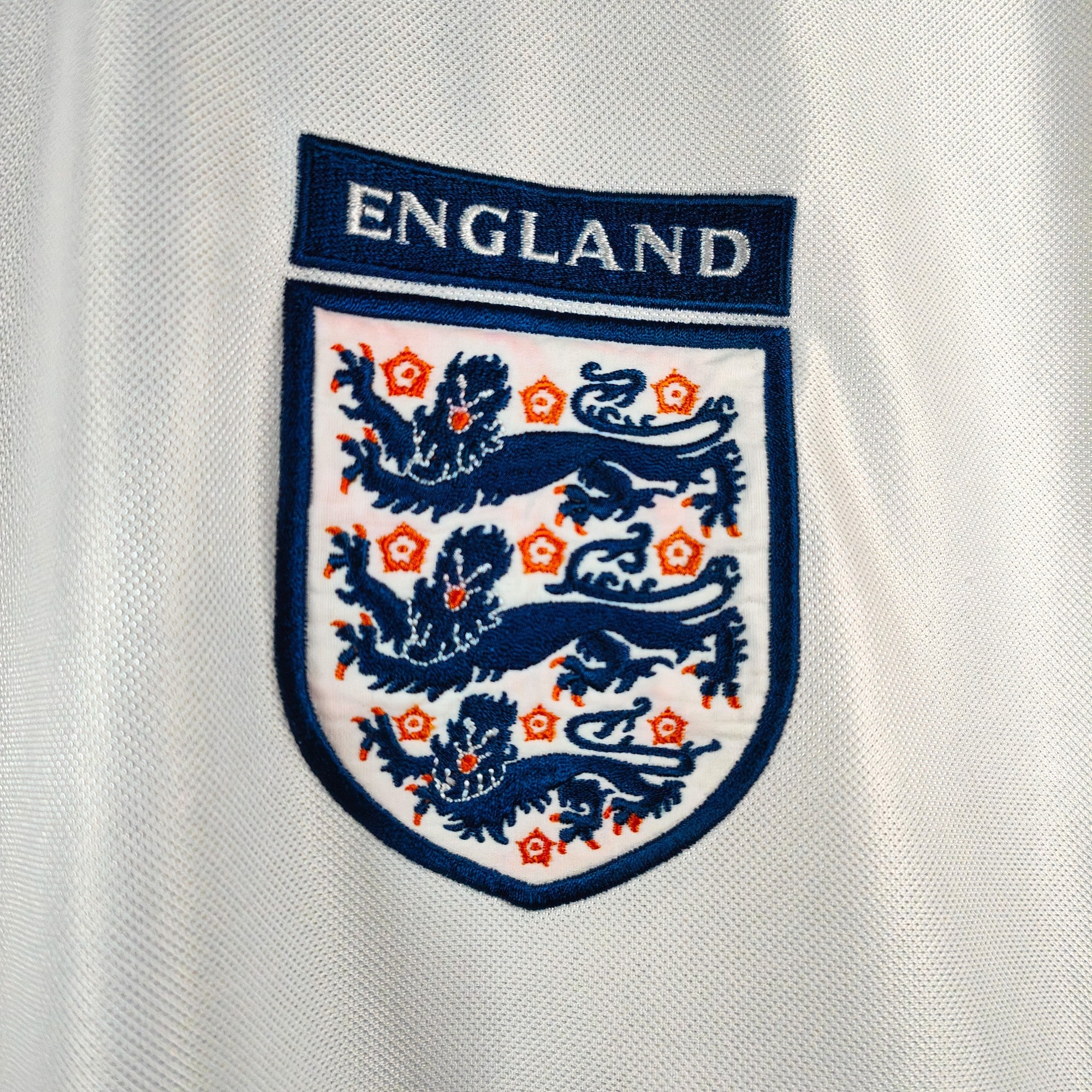 1999 - 01 England Home Shirt Beckham 7 (L) - Eternal Pitch