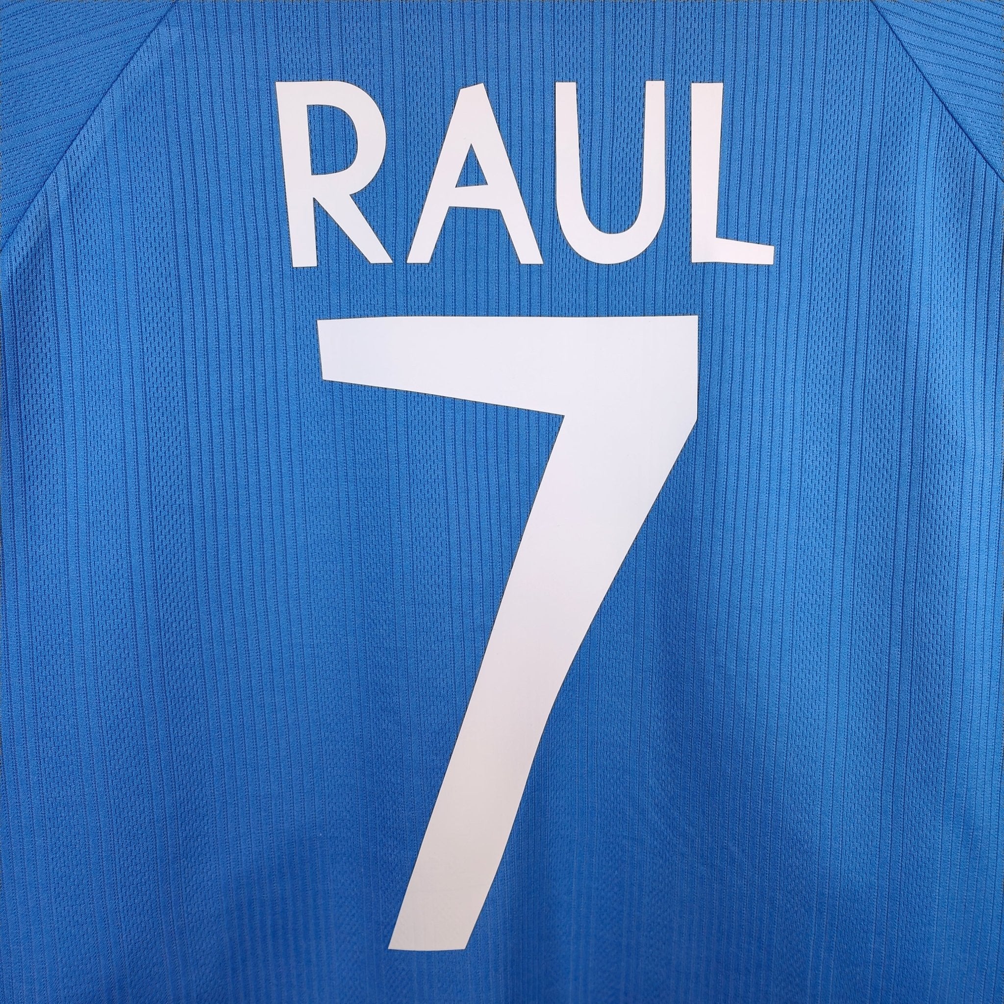 1999-01 Real Madrid Third Shirt Raul #7 - 9/10 - (XL) – L906400