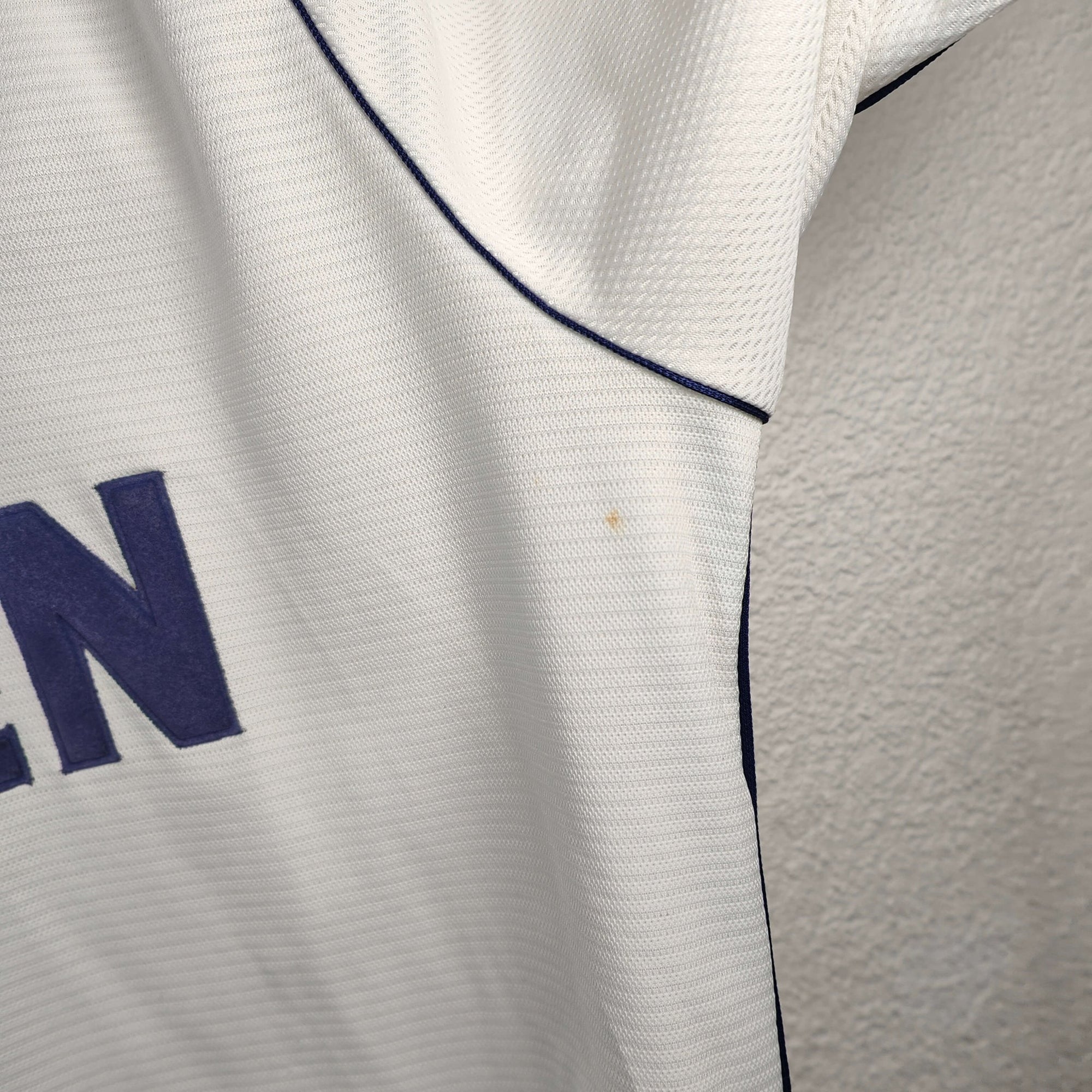 1999 - 01 Tottenham Home Shirt Ginola 14 - 8.5/10 - (M) - Eternal Pitch