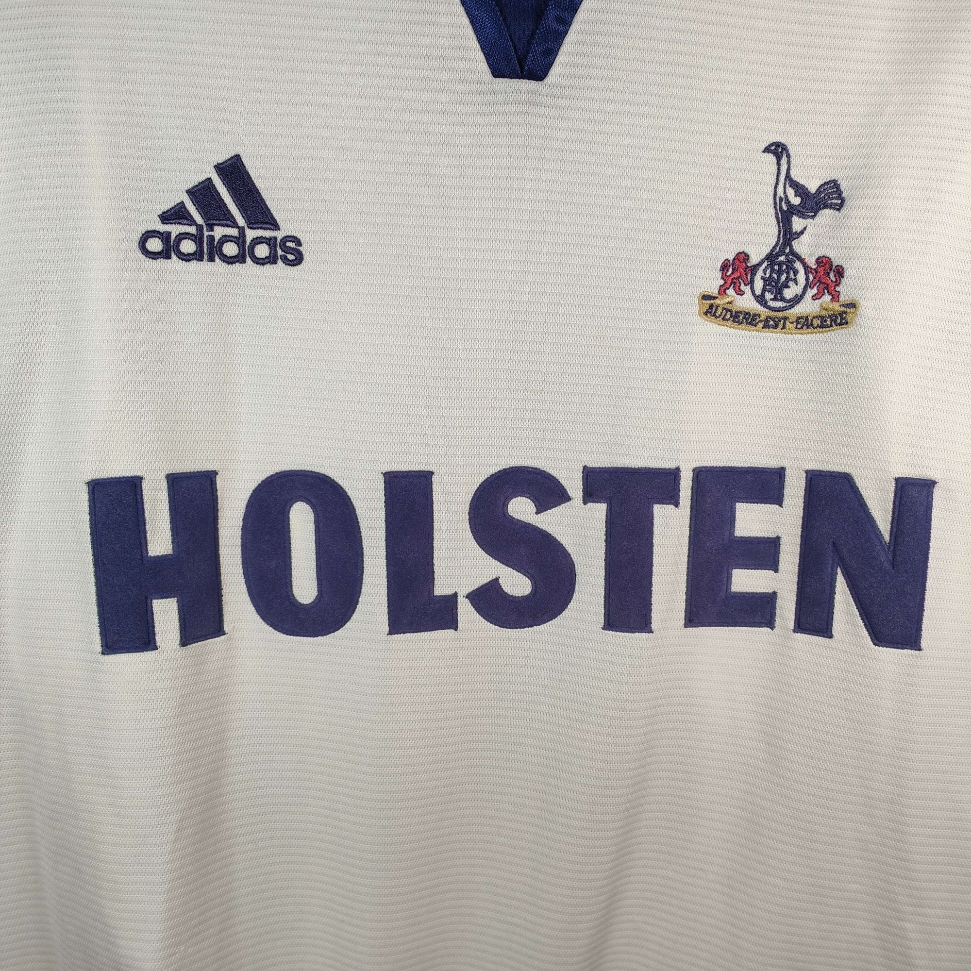 1999 - 01 Tottenham Home Shirt Ginola 14 - 8.5/10 - (M) - Eternal Pitch