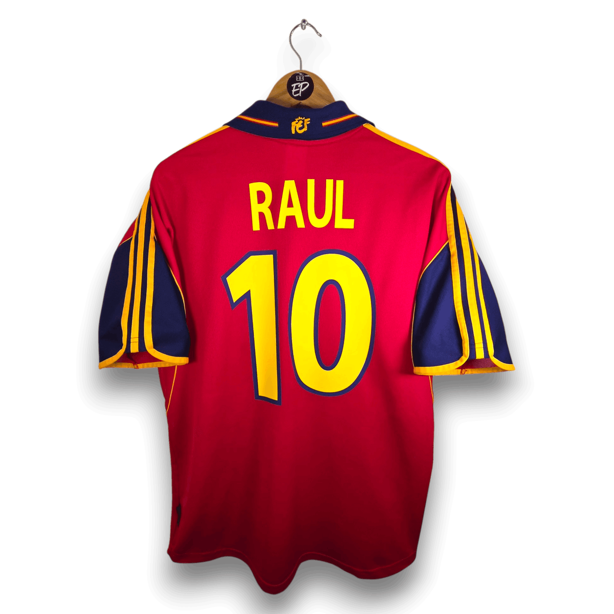 1999-02 Spain Home Shirt Raul 