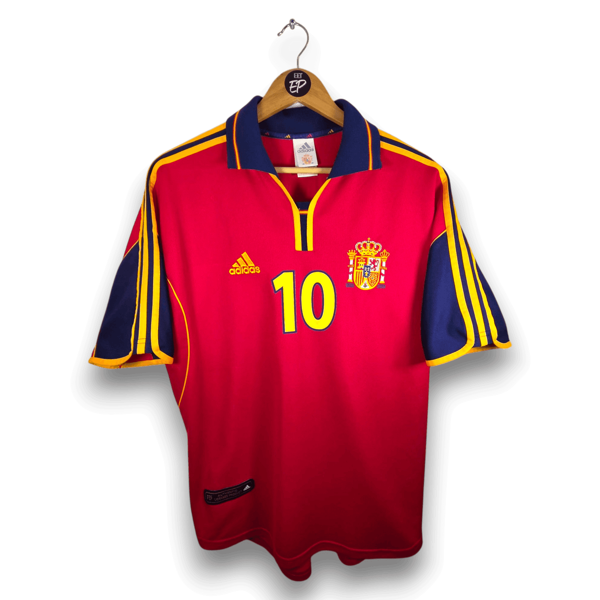 1999-02 Spain Home Shirt Raul 