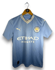 2023-24 Manchester City Home Shirt - 8.5/10 - (13-14 Years)