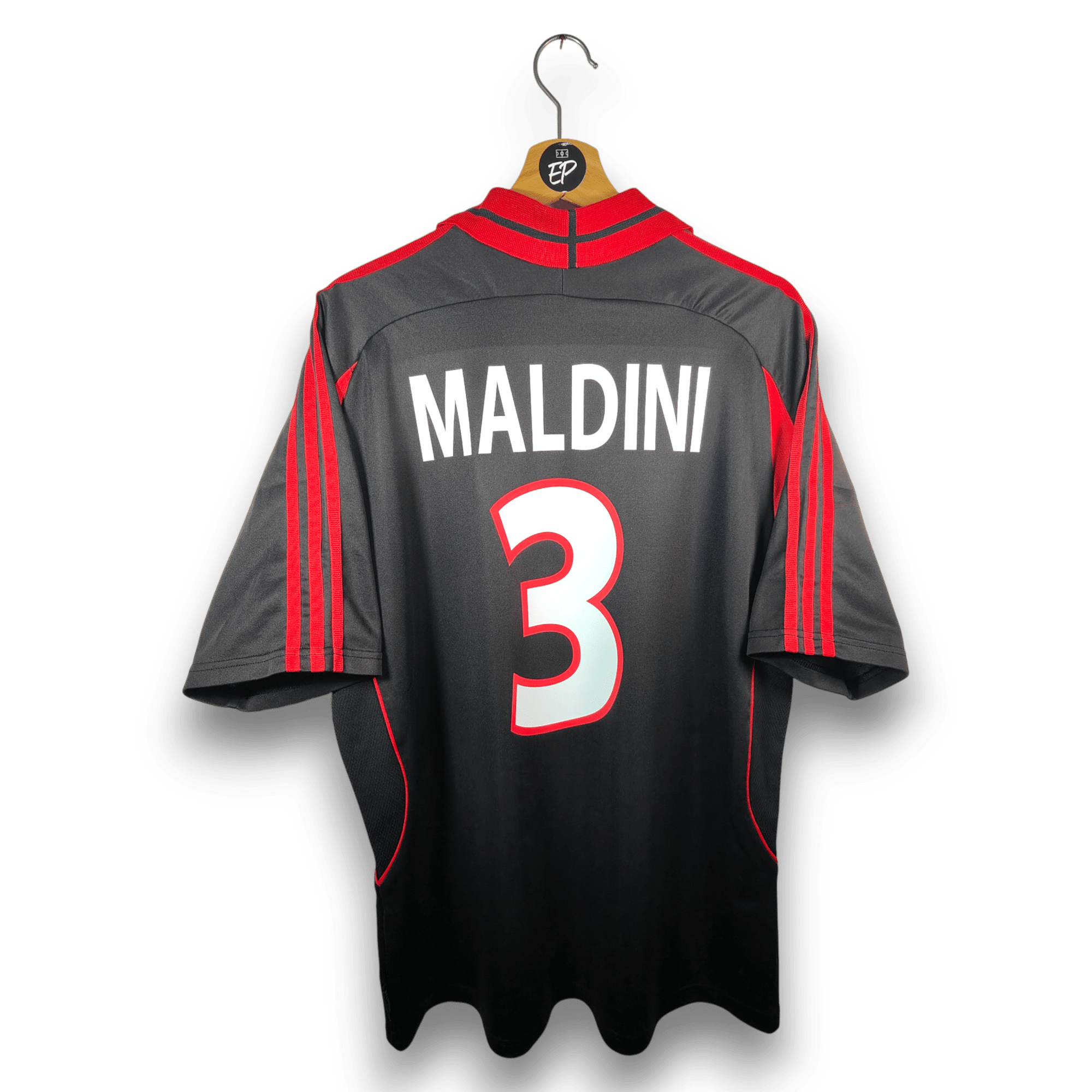 2000 - 01 AC Milan Third Shirt Maldini 3 - 9/10 - (XL) - Eternal Pitch