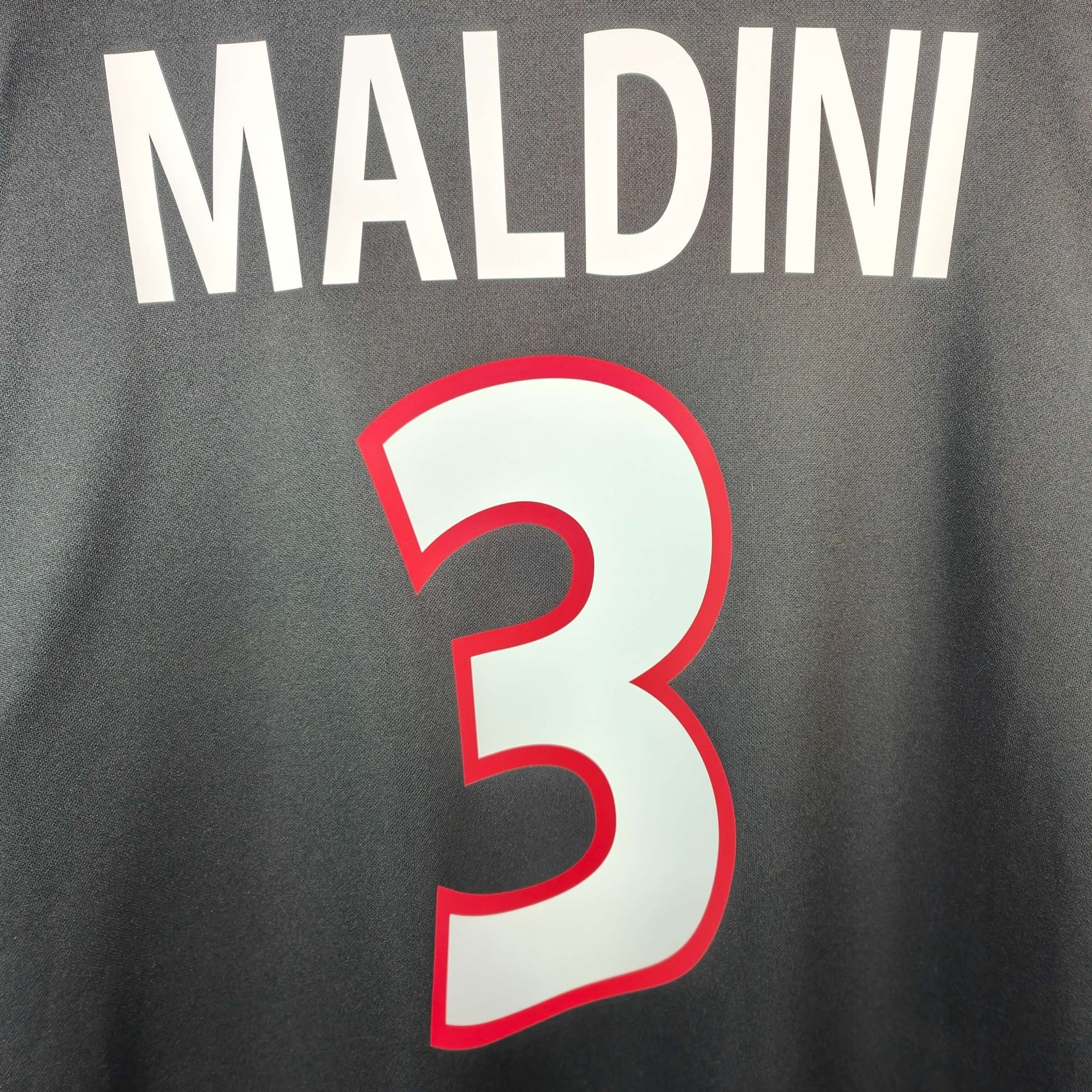 2000 - 01 AC Milan Third Shirt Maldini 3 - 9/10 - (XL) - Eternal Pitch