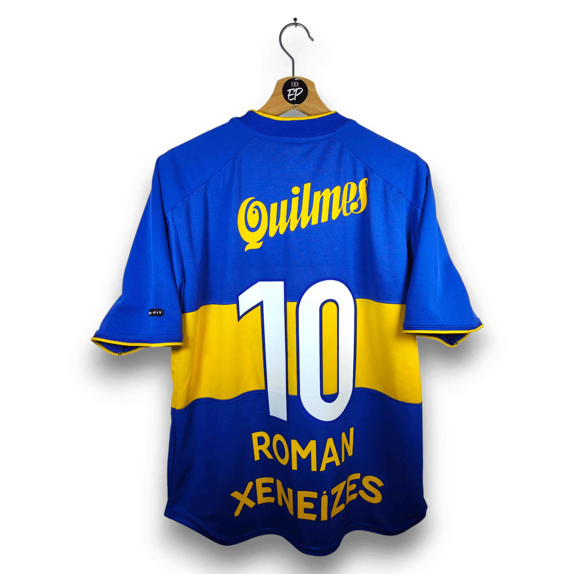 2000 - 01 Boca Juniors Home Shirt Roman Riquelme 10 - 9/10 - (S) - Eternal Pitch