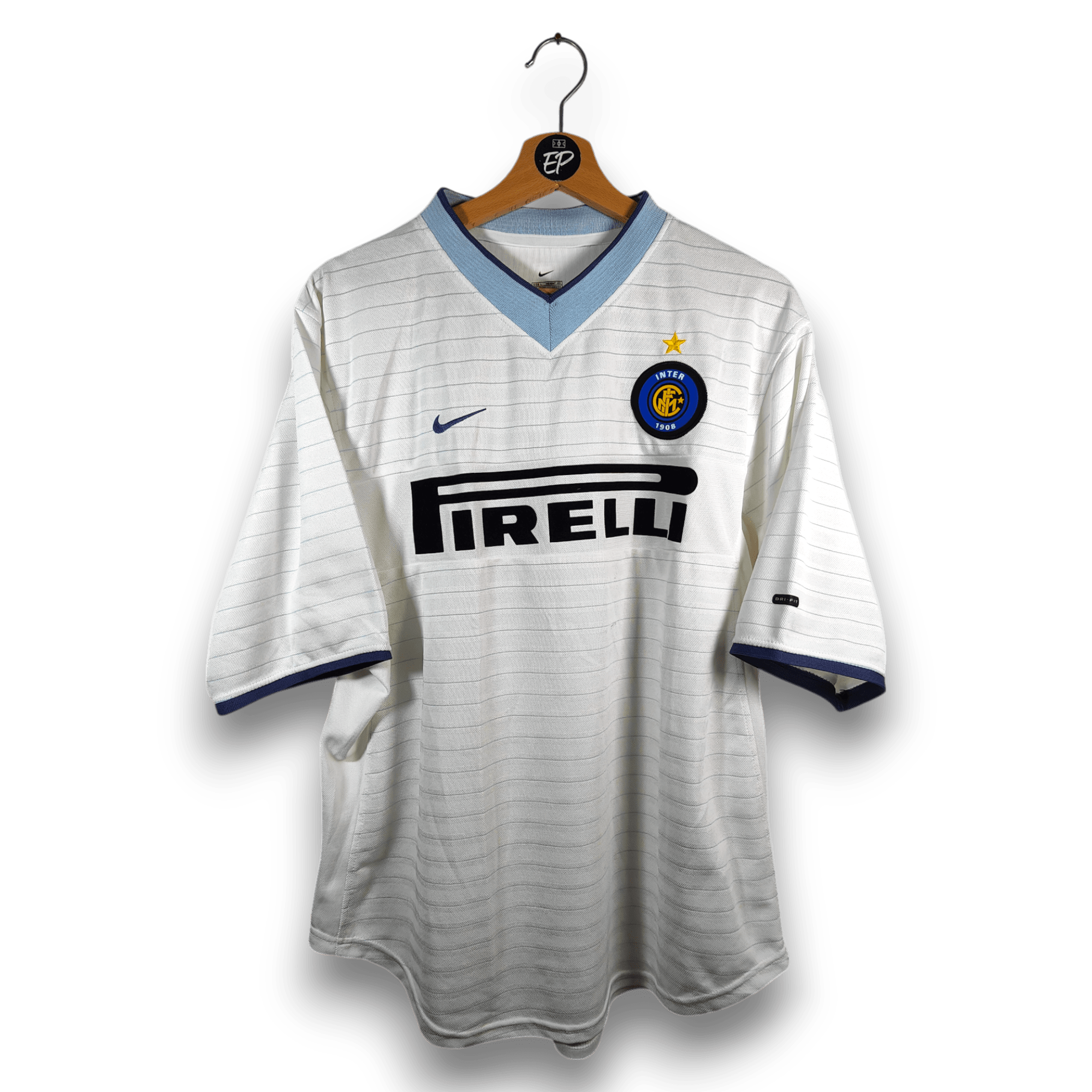 2000 - 01 Inter Milan Away Shirt Zanetti 4 - 9/10 - (L) - Eternal Pitch