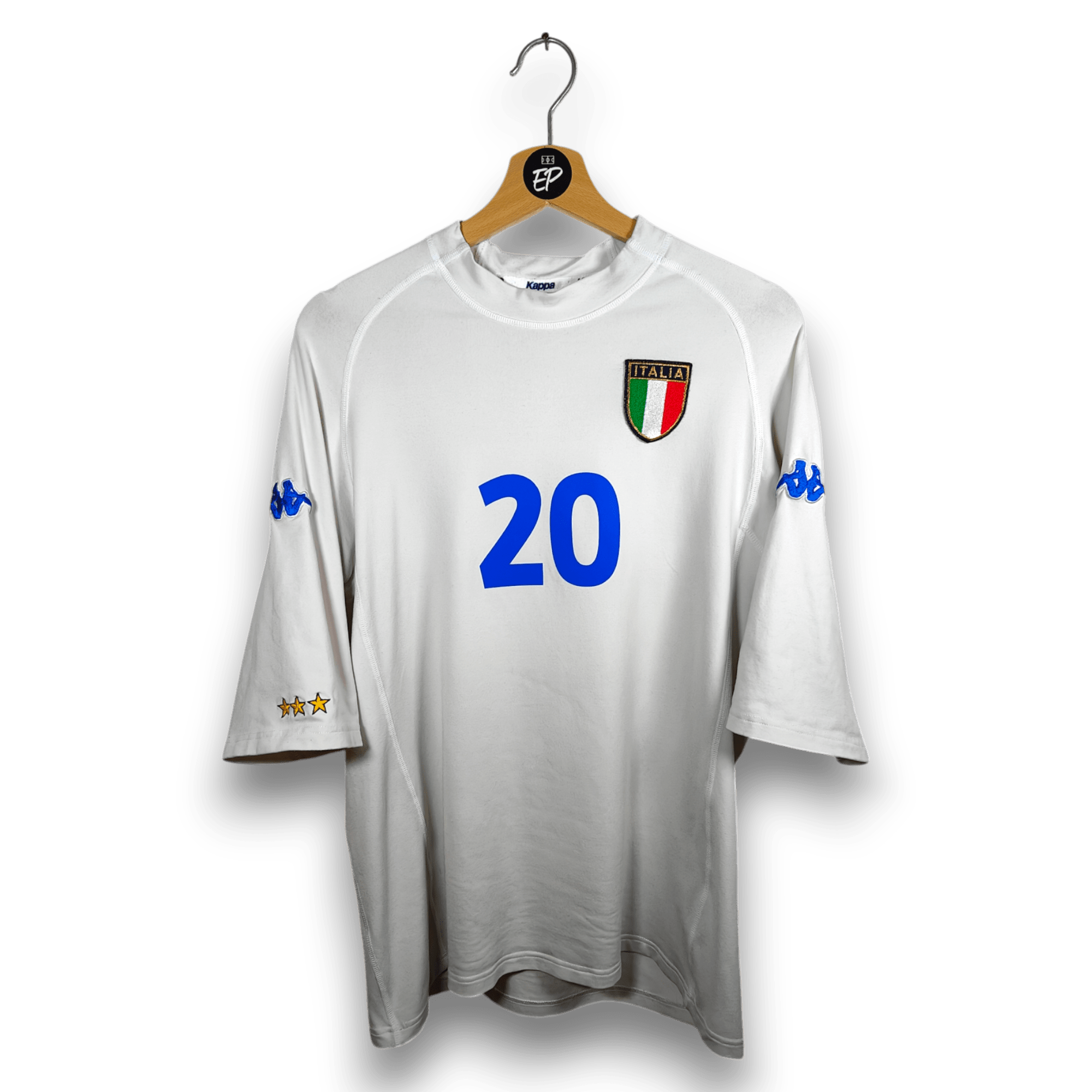 2000 - 01 Italy Away Shirt Totti 20 - 9/10 - (XXL but fit like L - M) - Eternal Pitch